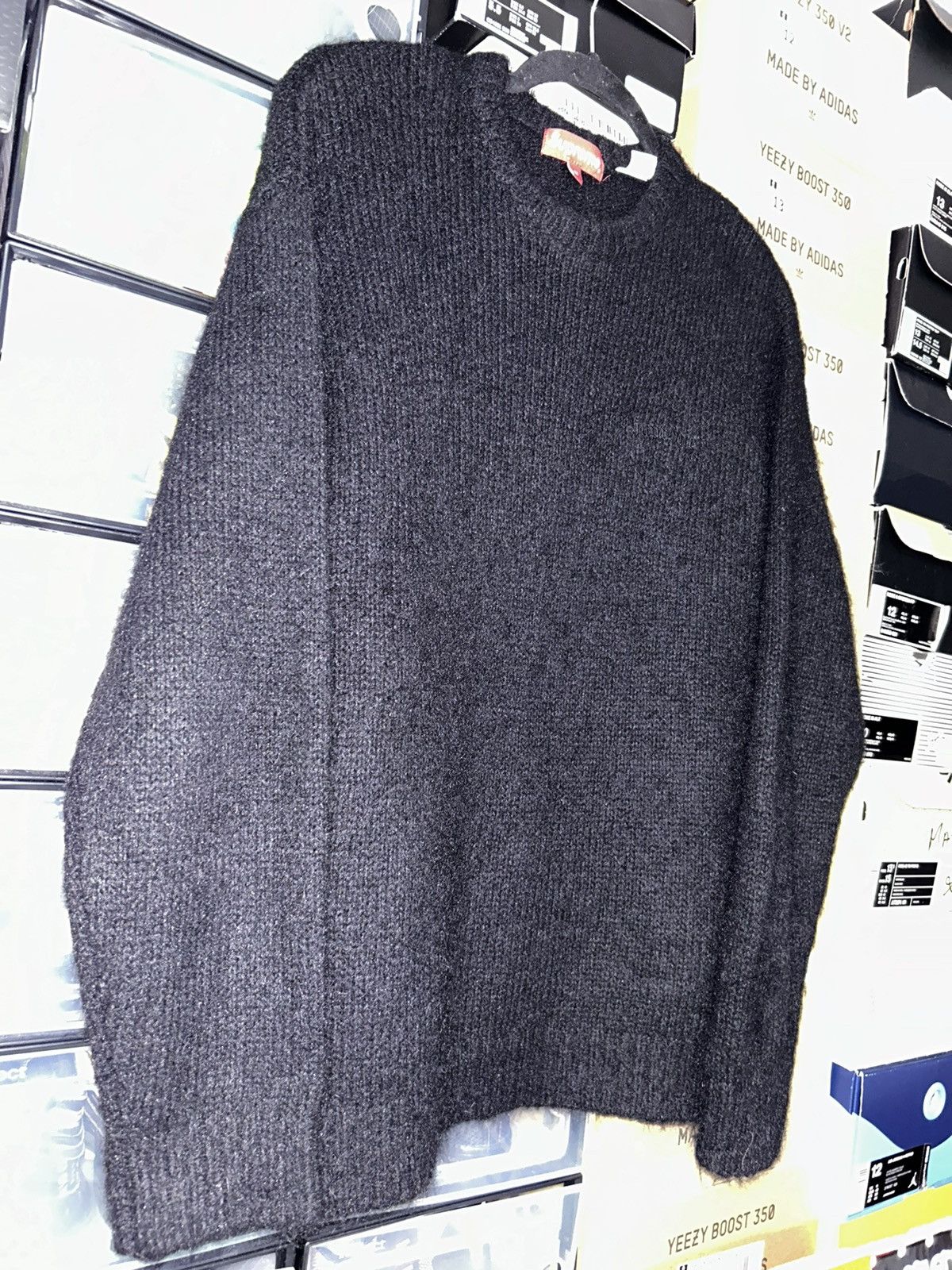 Supreme Supreme Brushed Mohair Sweater FW22 size Medium VNDS Size US M / EU 48-50 / 2 - 2 Thumbnail