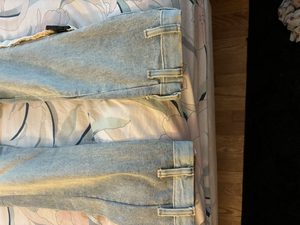 MNML Mnml denim jeans with custom patchwork Size US 31 - 2 Thumbnail