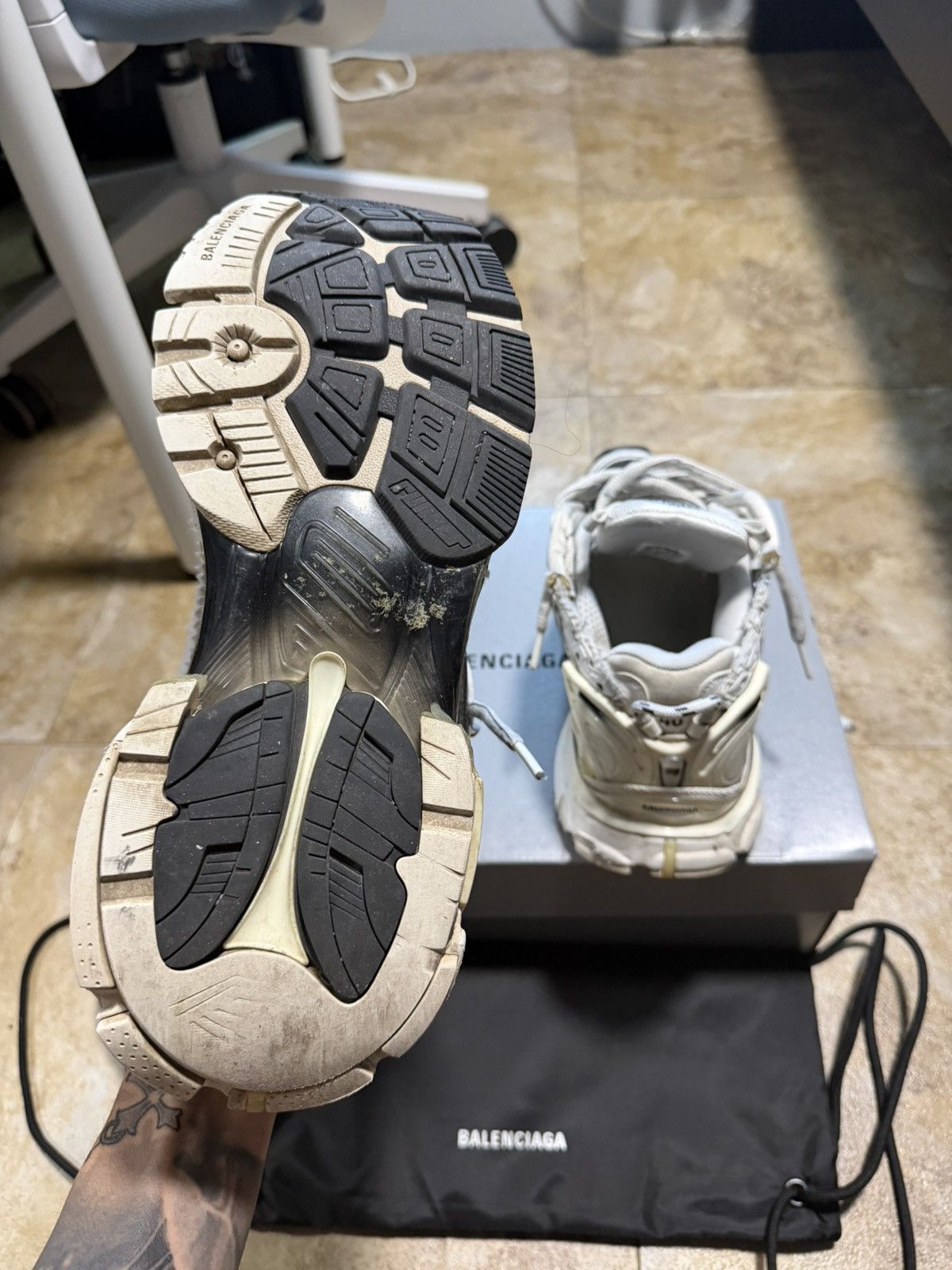 Balenciaga Balenciaga Runner V2 Gradient Size US 7 / EU 40 - 6 Thumbnail