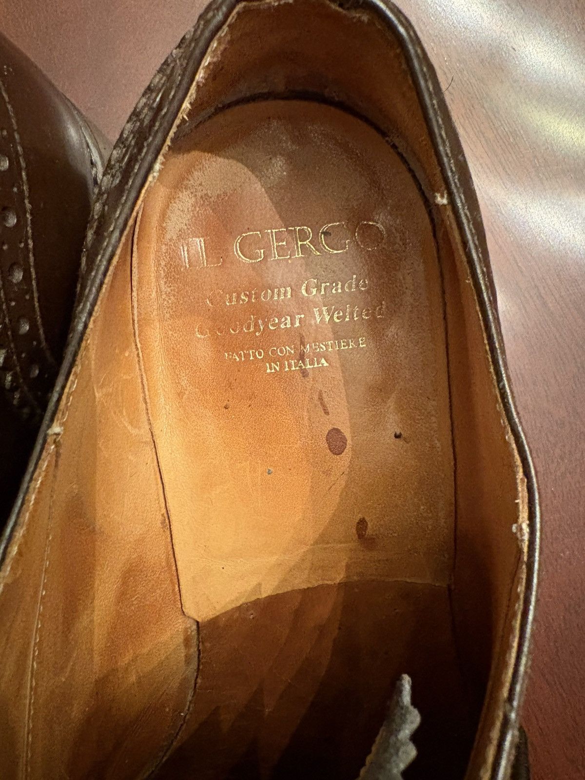 Other Il gergo italian dress shoes - size 10.5 U.S. Size US 10.5 / EU 43-44 - 6 Thumbnail