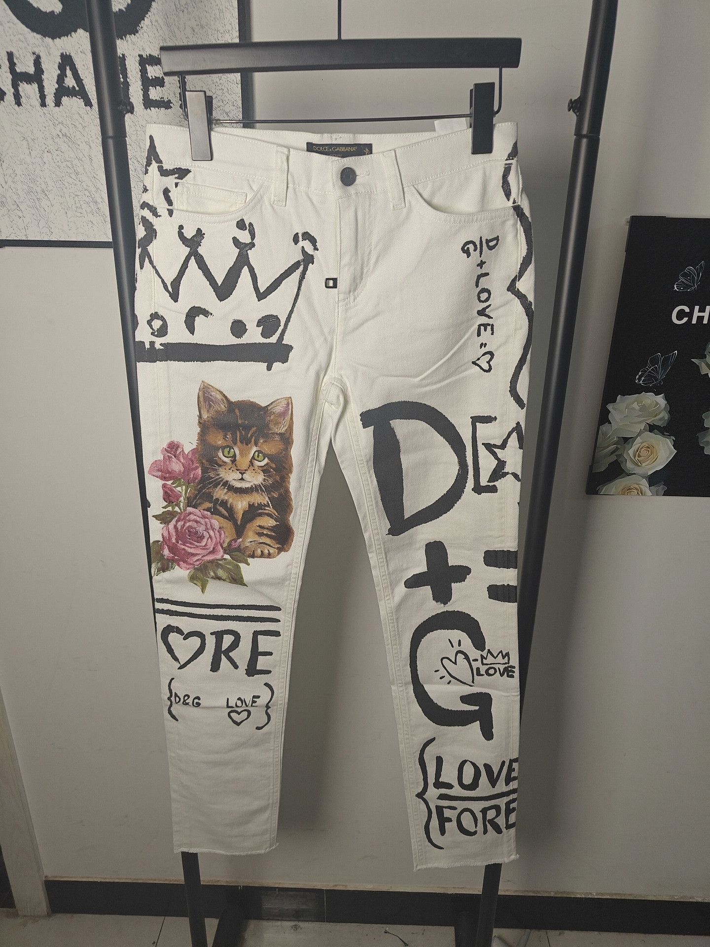 Dolce & Gabbana Dolce & Gabbana Denim White Denim Jeans 32 Men Size US 32 / EU 48 - 1 Thumbnail