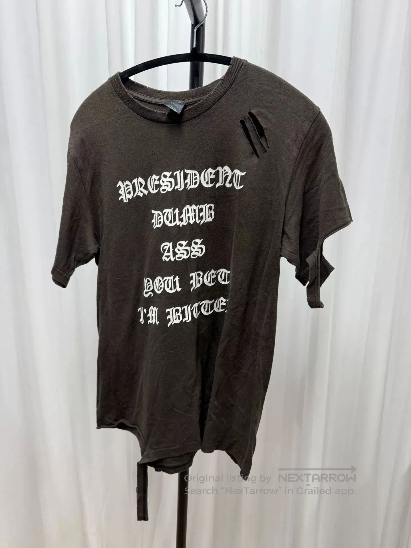Comme des Garcons Homme Plus distressed graphic short sleeve tee. Size US L / EU 52-54 / 3 - 1 Thumbnail