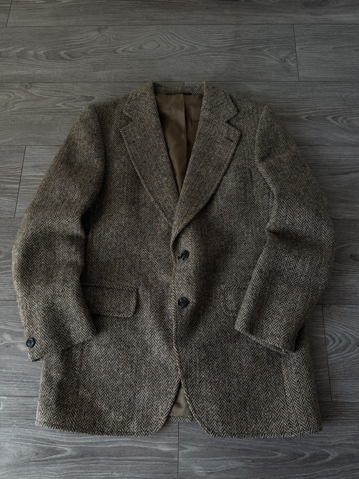 Harris Tweed ‼️Vintage Harris Tweed Scottish First EDT Wool Blazer Size 42S - 5 Thumbnail