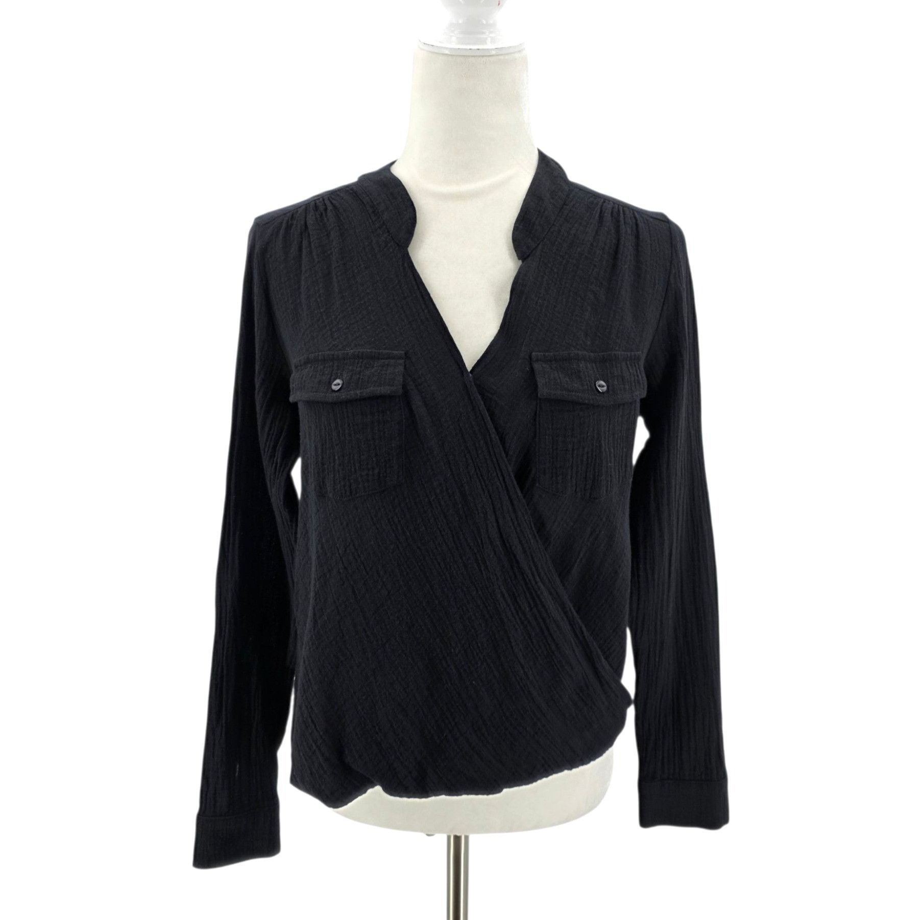 Generation Love Generation Love New York Womens Small Top Gauze Fabric V-nec Size S / US 4 / IT 40 - 8 Thumbnail