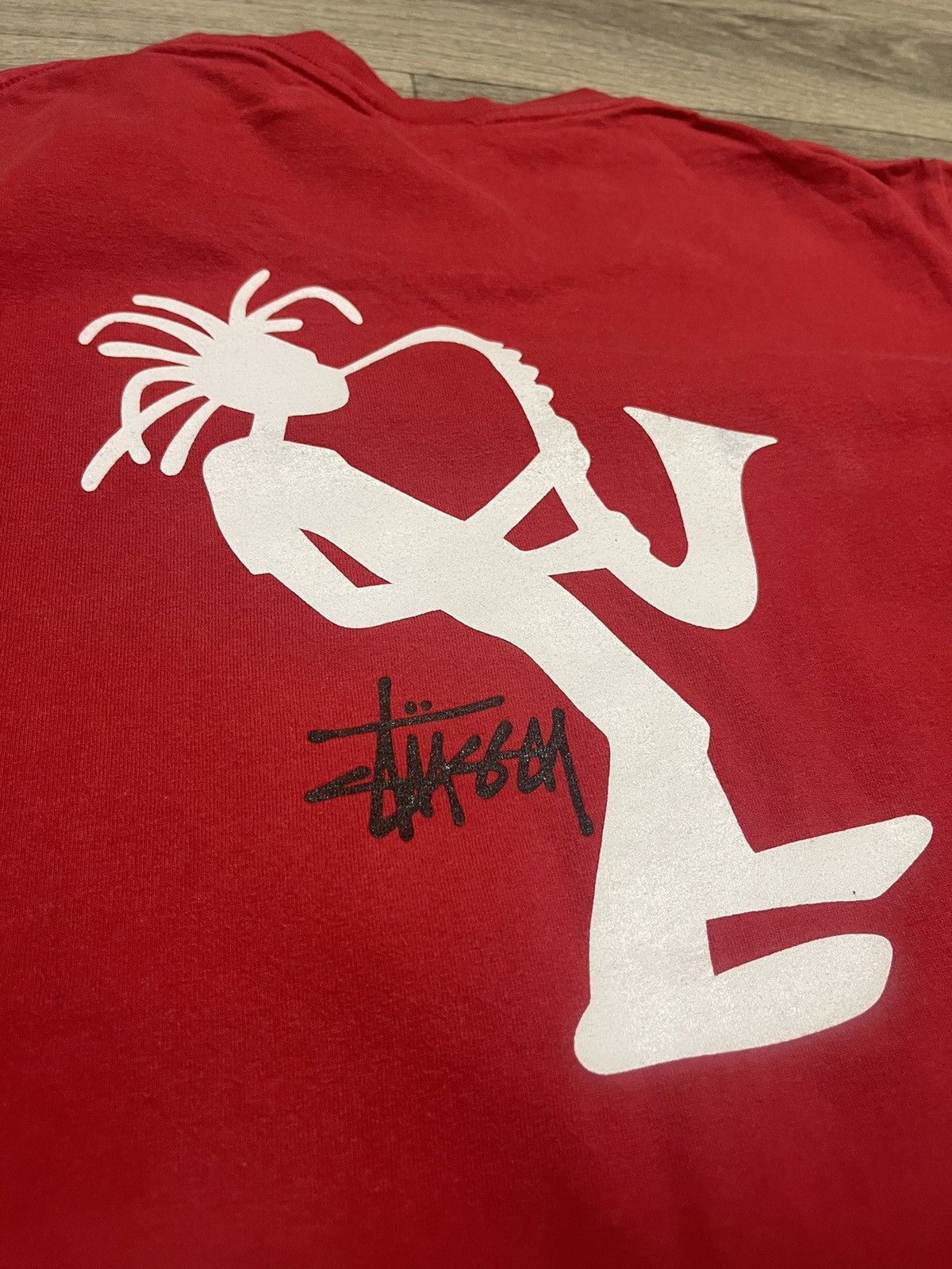Stussy STUSSY VINTAGE Y2K TSHIRT JAZZ OUTDOOR STREETWEAR BIG LOGO Size US L / EU 52-54 / 3 - 5 Thumbnail
