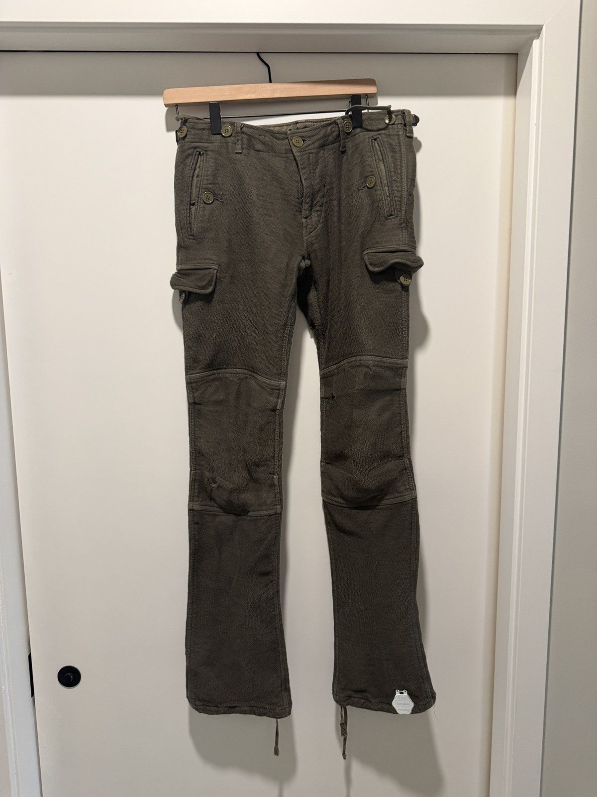 Mihara Yasuhiro Mosquito Net Cargo Pants