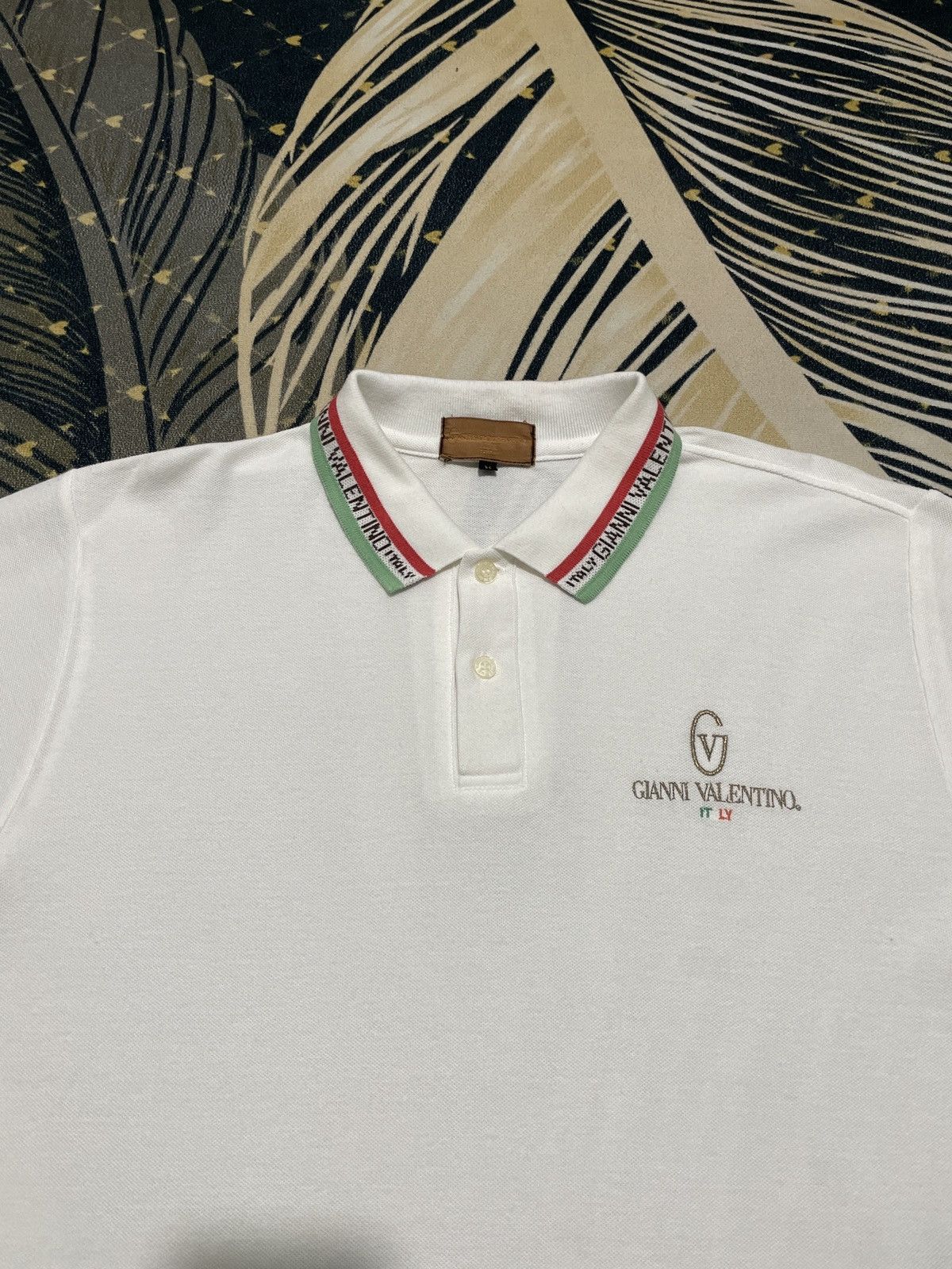 Gianni Valentino Vintage Polo Shirt Gianni Valentino Size US M / EU 48-50 / 2 - 6 Thumbnail