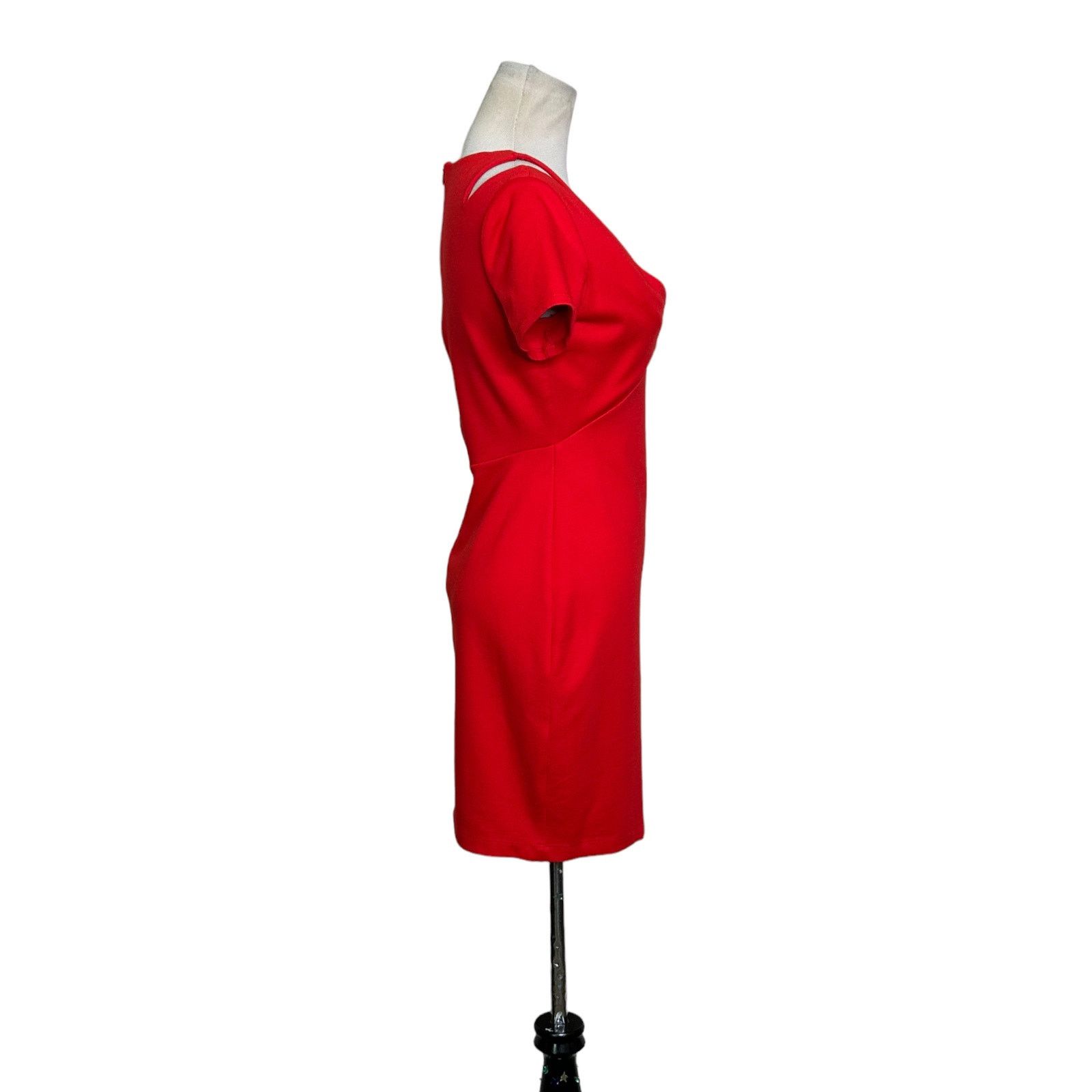 Bailey 44 BAILEY/44 red short sleeves cocktail dress size Small Size S / US 4 / IT 40 - 17 Thumbnail
