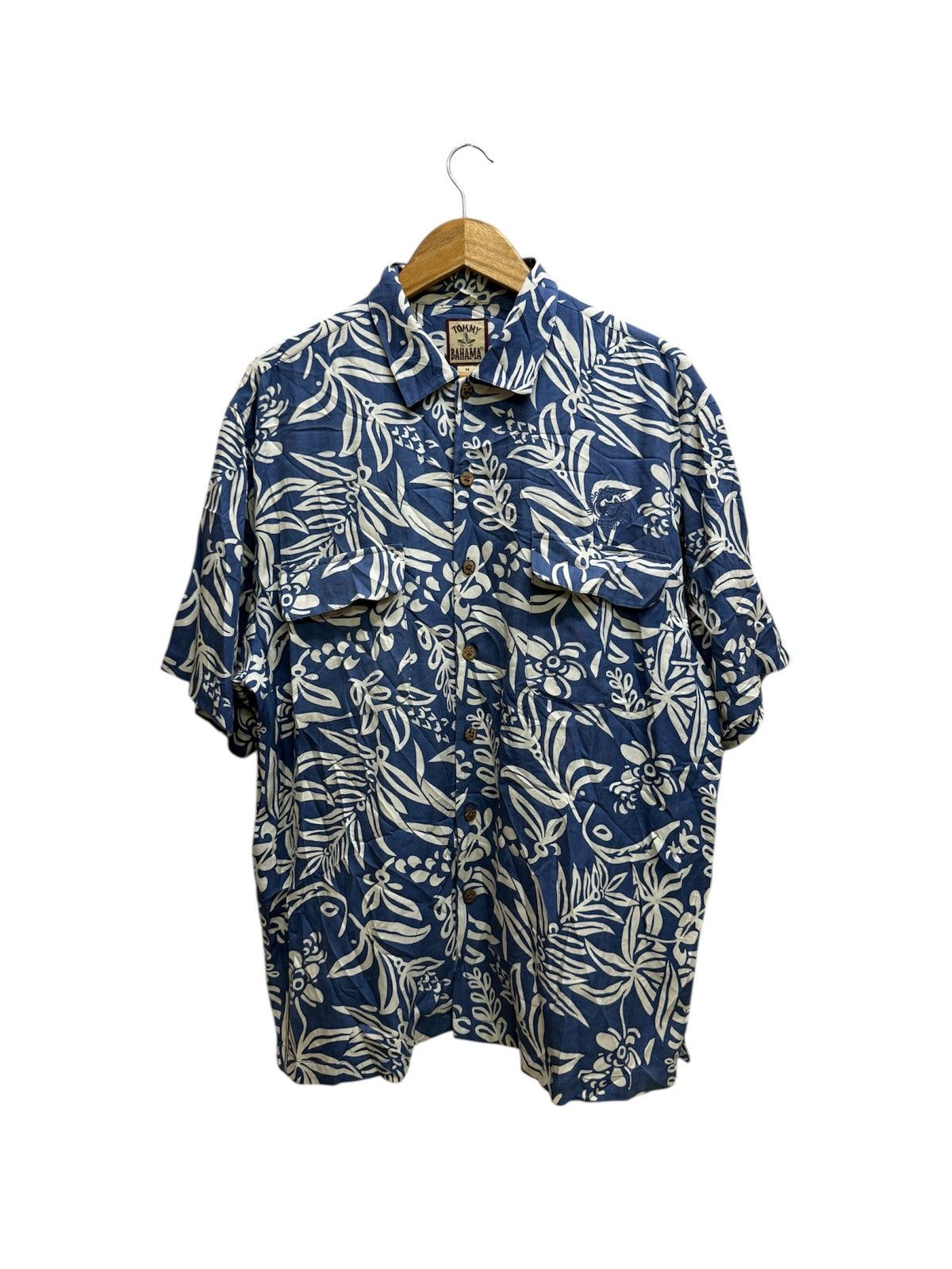 Tommy Bahama Waiʻalae Country Club Hawaii Flap Pocket Button Up Shirt Size US L / EU 52-54 / 3 - 1 Thumbnail