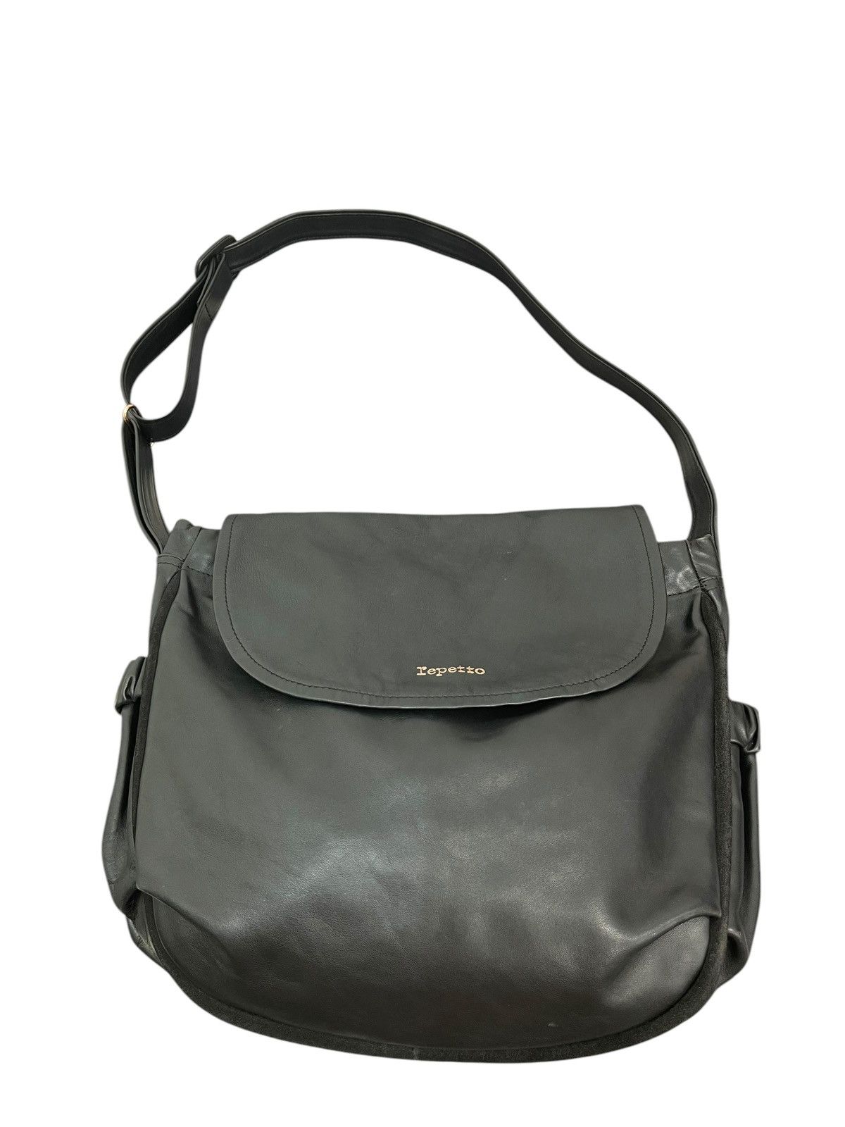 Genuine Leather Full Leather Repetto Cross Body Shoulder Bag 1🟩9 Size ONE SIZE - 4 Thumbnail