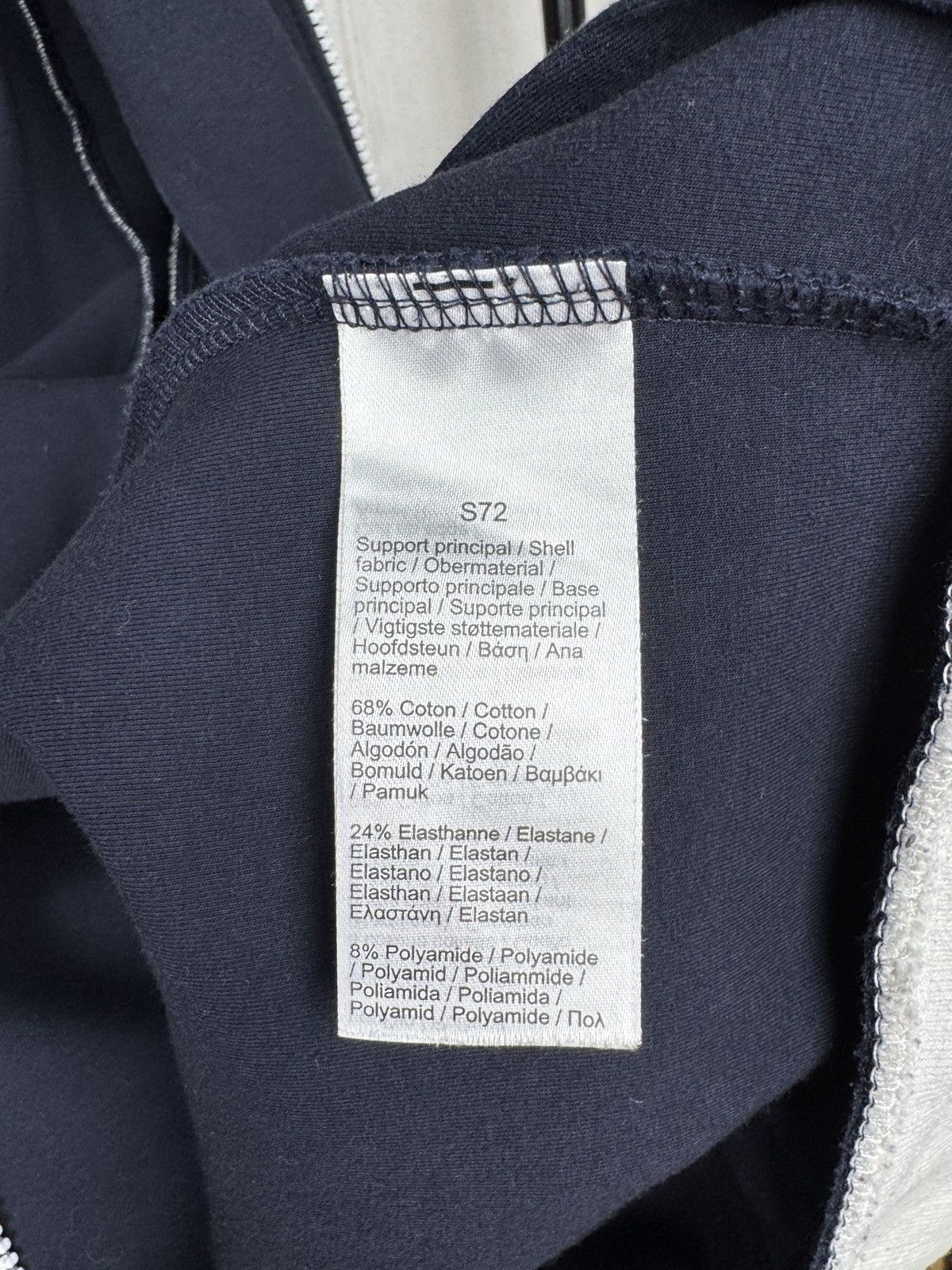 Lacoste Lacoste navy blue full zip track top jacket Size US S / EU 44-46 / 1 - 12 Thumbnail