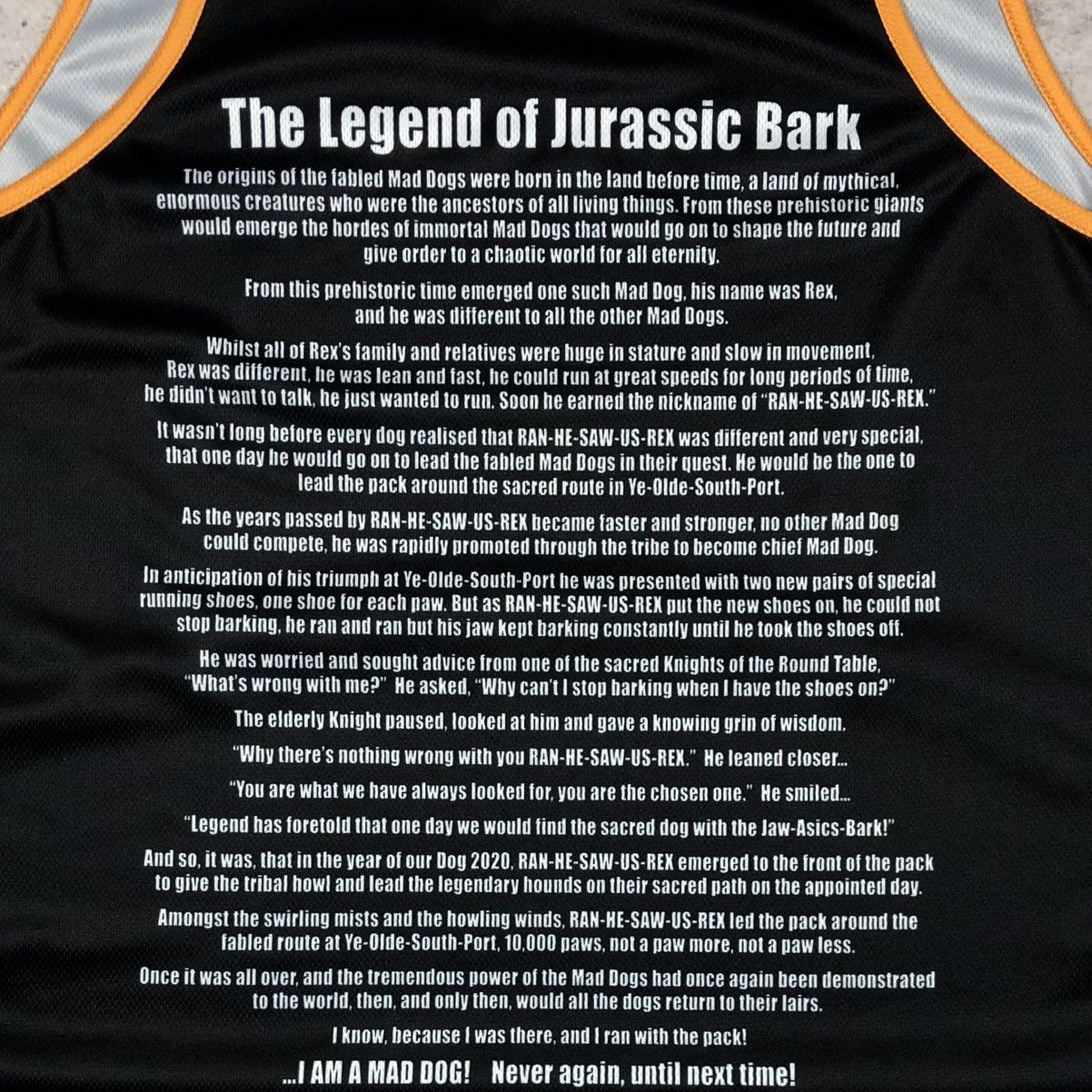 Other Jurassic Bark Mad Dog 10k BMW Tank Top Size US XL / EU 56 / 4 - 4 Thumbnail