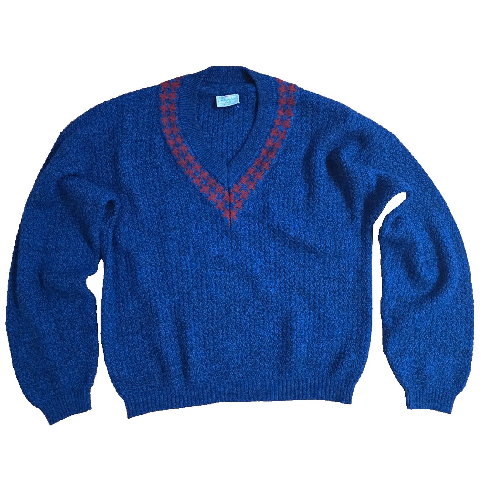 Benetton wool United Colors Italy wool Sweater Men L A001478