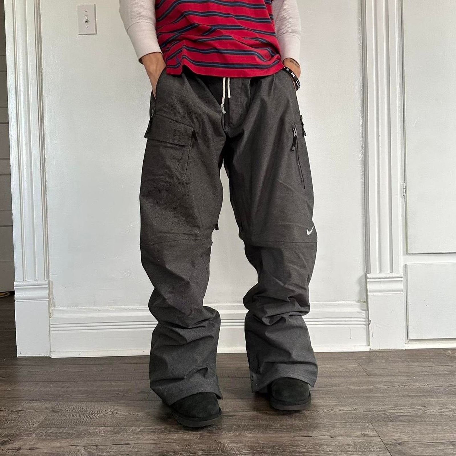 Vintage 00s Nike Sb Skate Snowboard Snowboard Ski Snow Pants