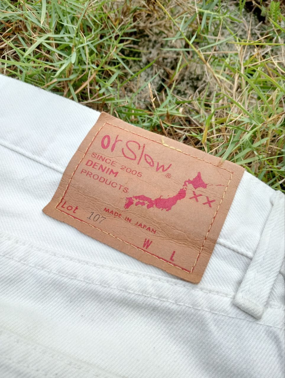 Orslow Vintage Orslow Japan Lot 107 White Jeans Size US 30 / EU 46 - 4 Thumbnail