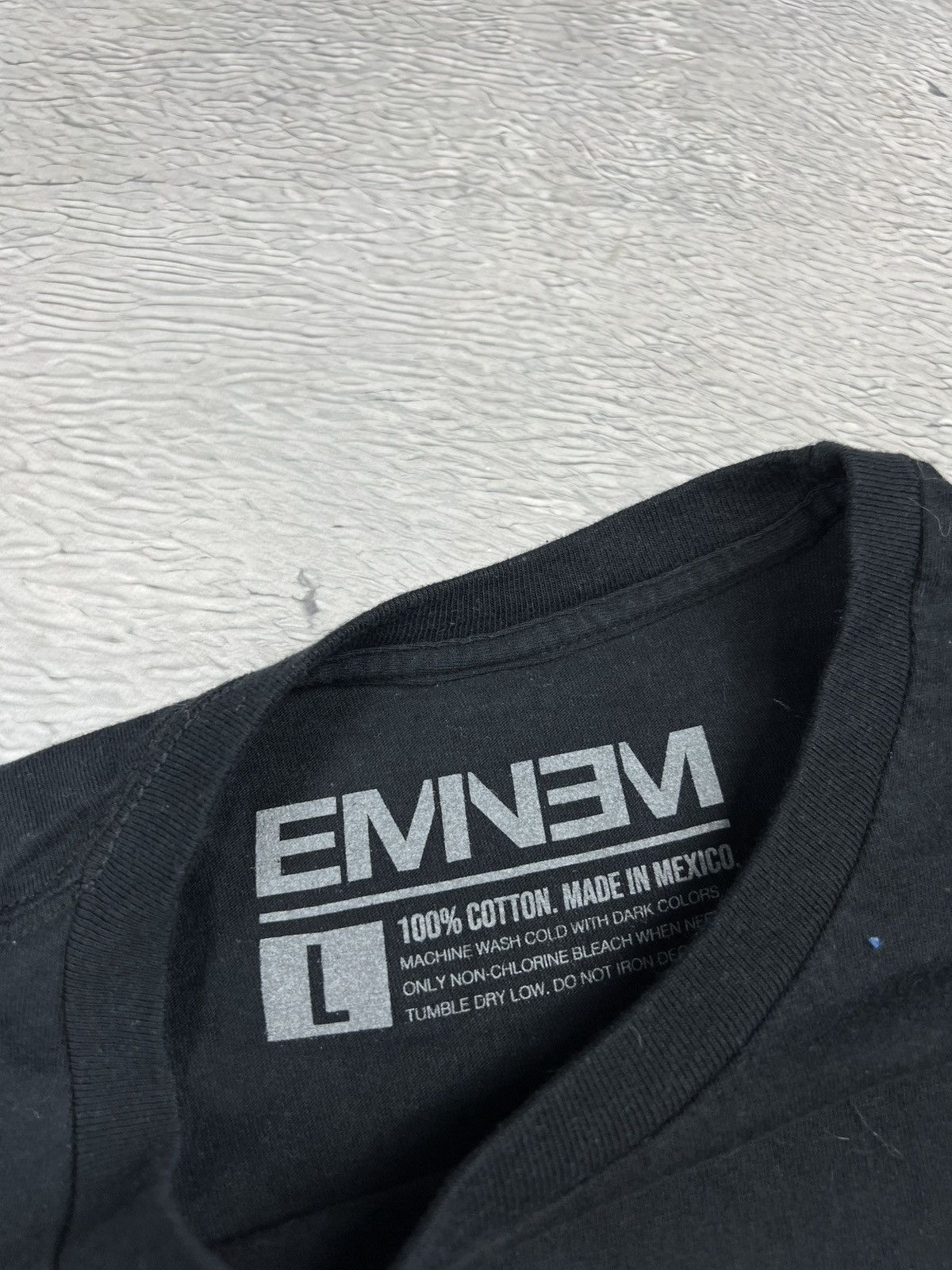 Band Tees × Eminem × Vintage EMINEM MILLINSKY CONCRETE JASON MASK SLIM SHADY Size US L / EU 52-54 / 3 - 4 Thumbnail