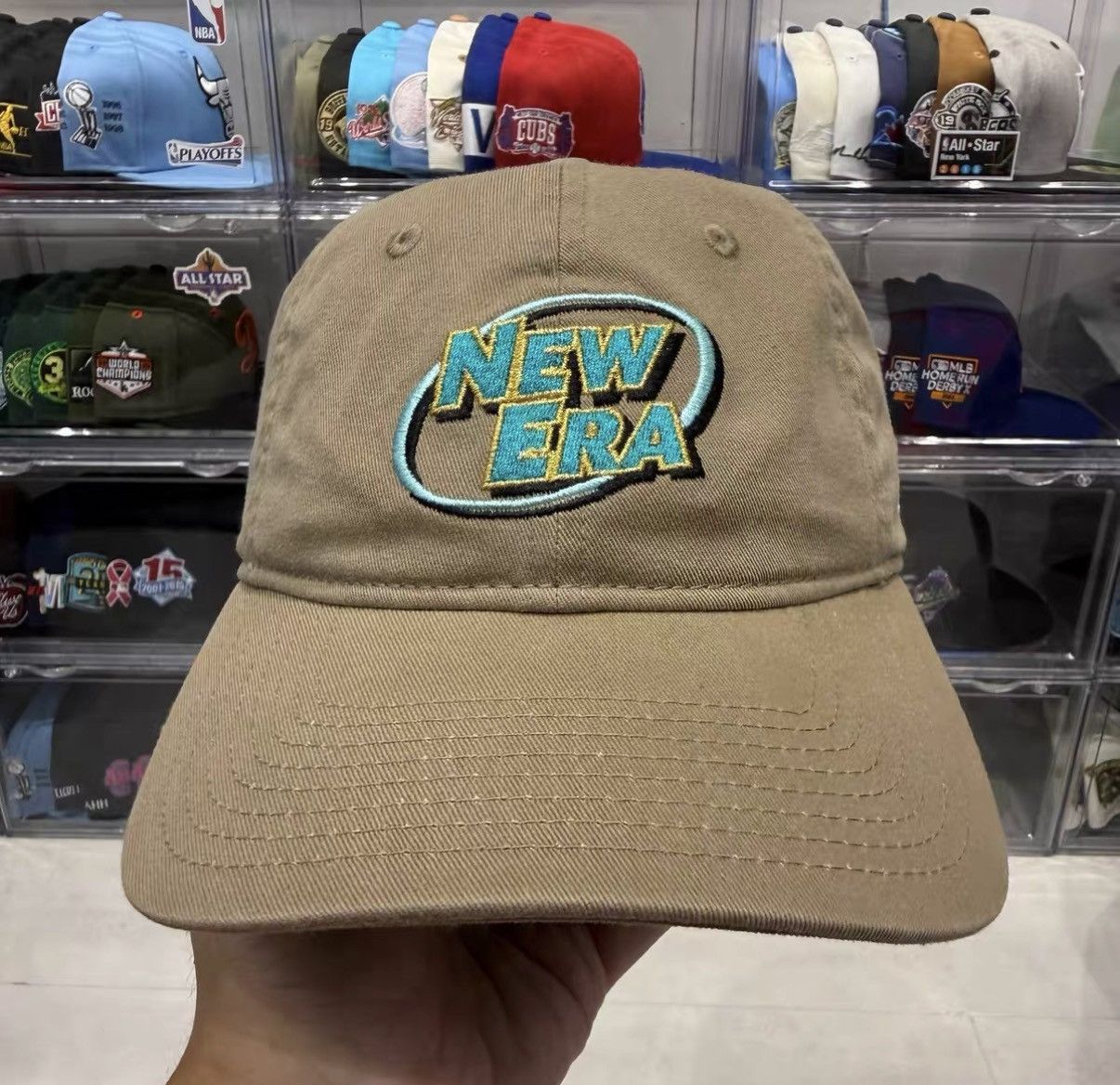 New Era New Era Japanese Edition Letter Curved Brim Cap J32 Size ONE SIZE - 1 Thumbnail