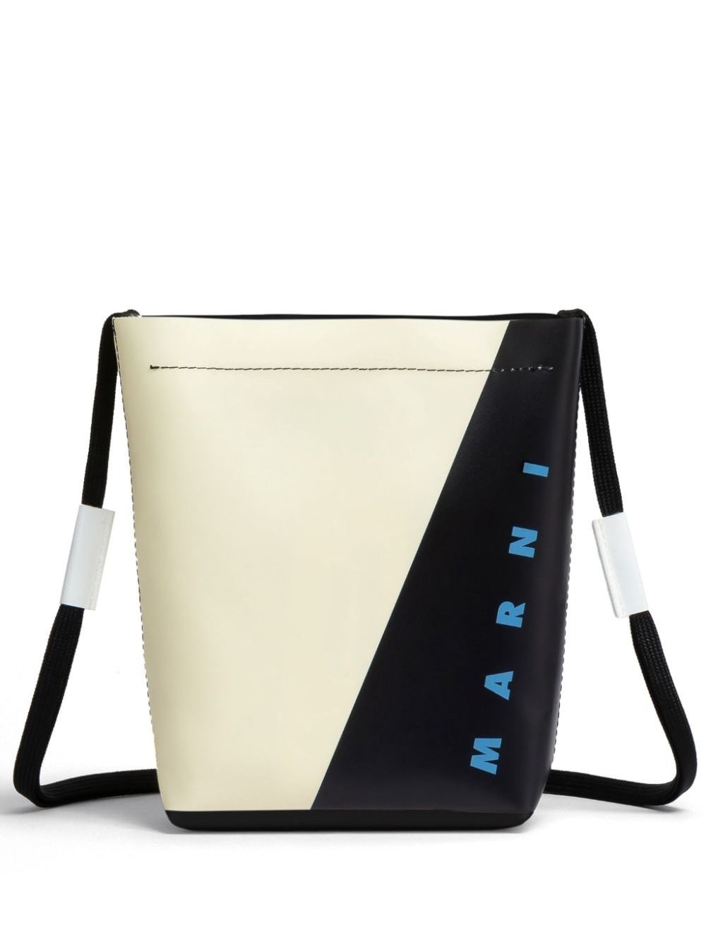 Marni o1w1db11125 Size :OS /Logo-Lettering Shoulder Bag in Black Size ONE SIZE - 1 Thumbnail