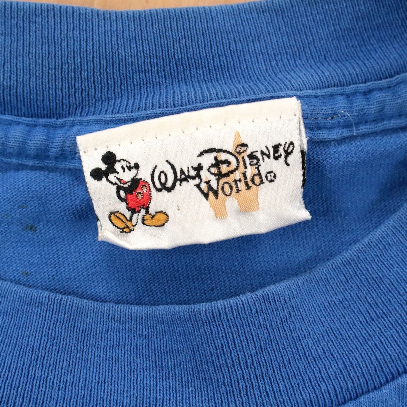 Disney VINTAGE Walt Disney World t-shirt XL blue mickey mouse 90s 00s y2k Men Size US XL / EU 56 / 4 - 4 Thumbnail