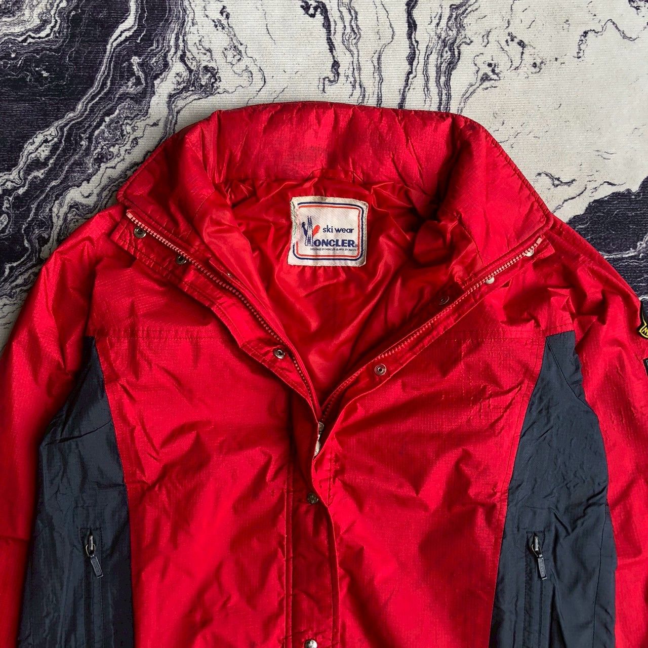 Moncler Vintage 90s Moncler x ASICS Gore-Tex Ski Jacket Size US M / EU 48-50 / 2 - 2 Thumbnail