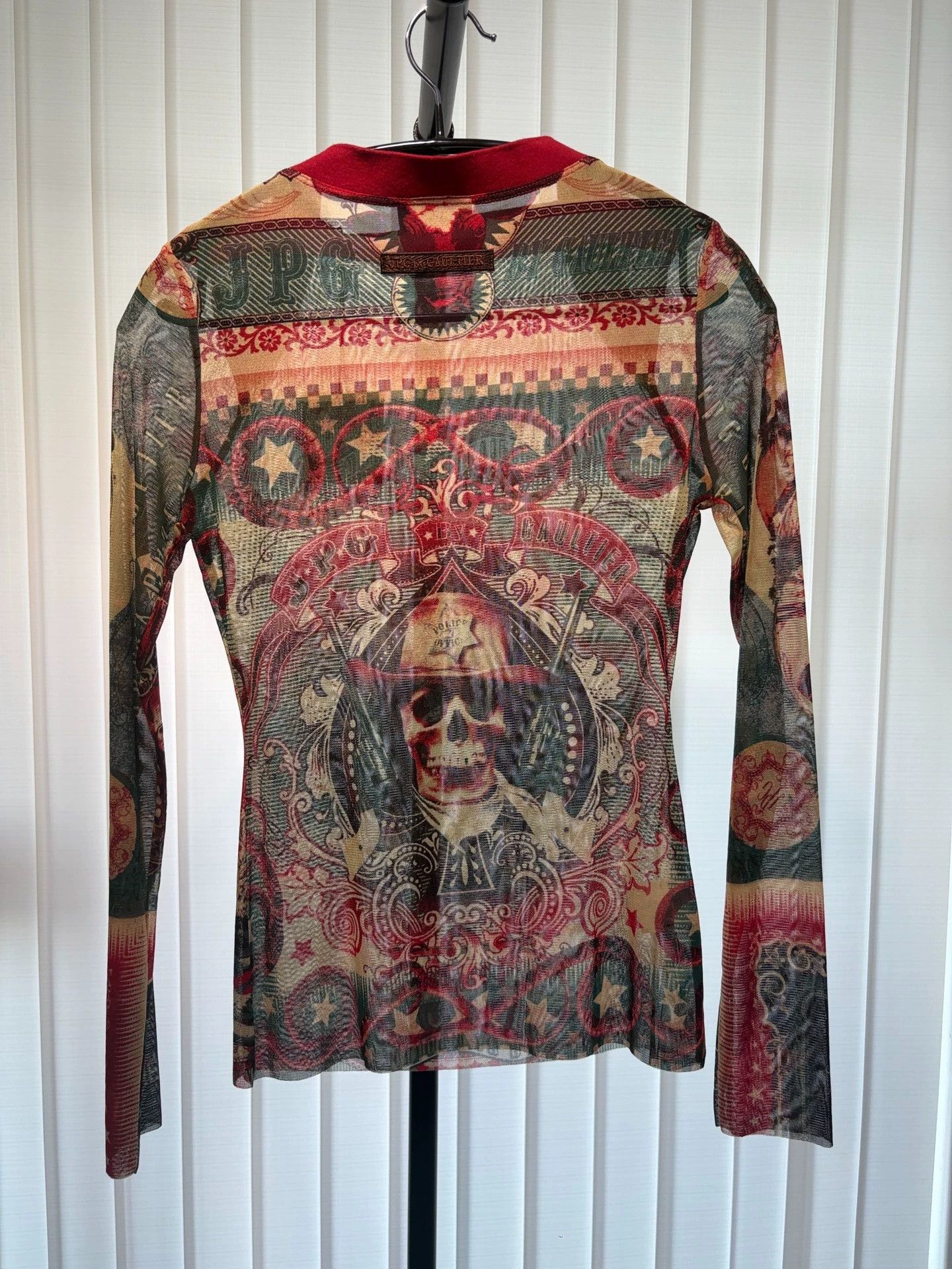 Jean Paul Gaultier Jean Paul Gaultier Ind Port Tulle LS Orange 40 Size S / US 4 / IT 40 - 2 Thumbnail