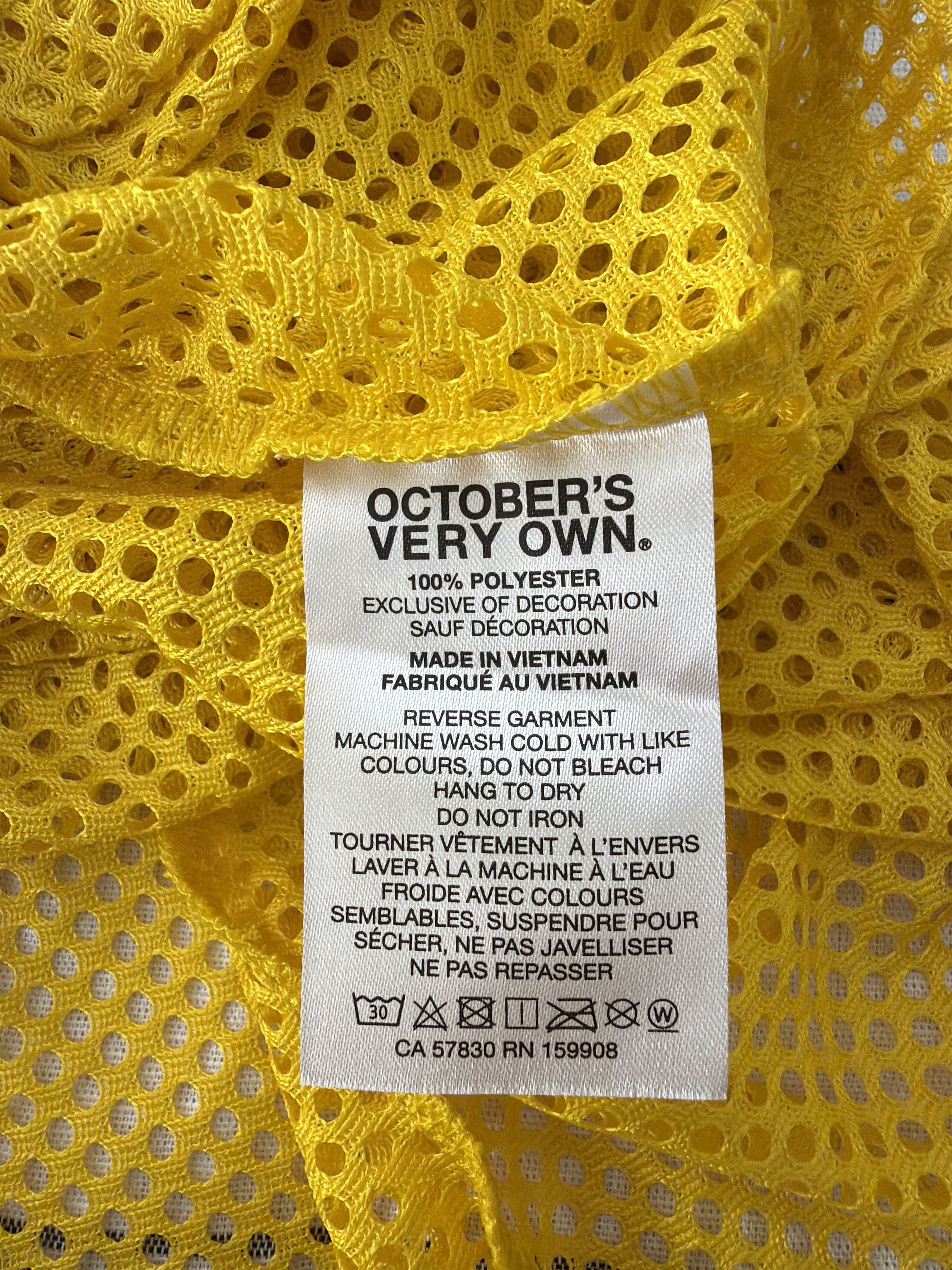 October's Very Own OVO NBA LA Lakers Mesh Jersey Tee Size US XXL / EU 58 / 5 - 4 Thumbnail
