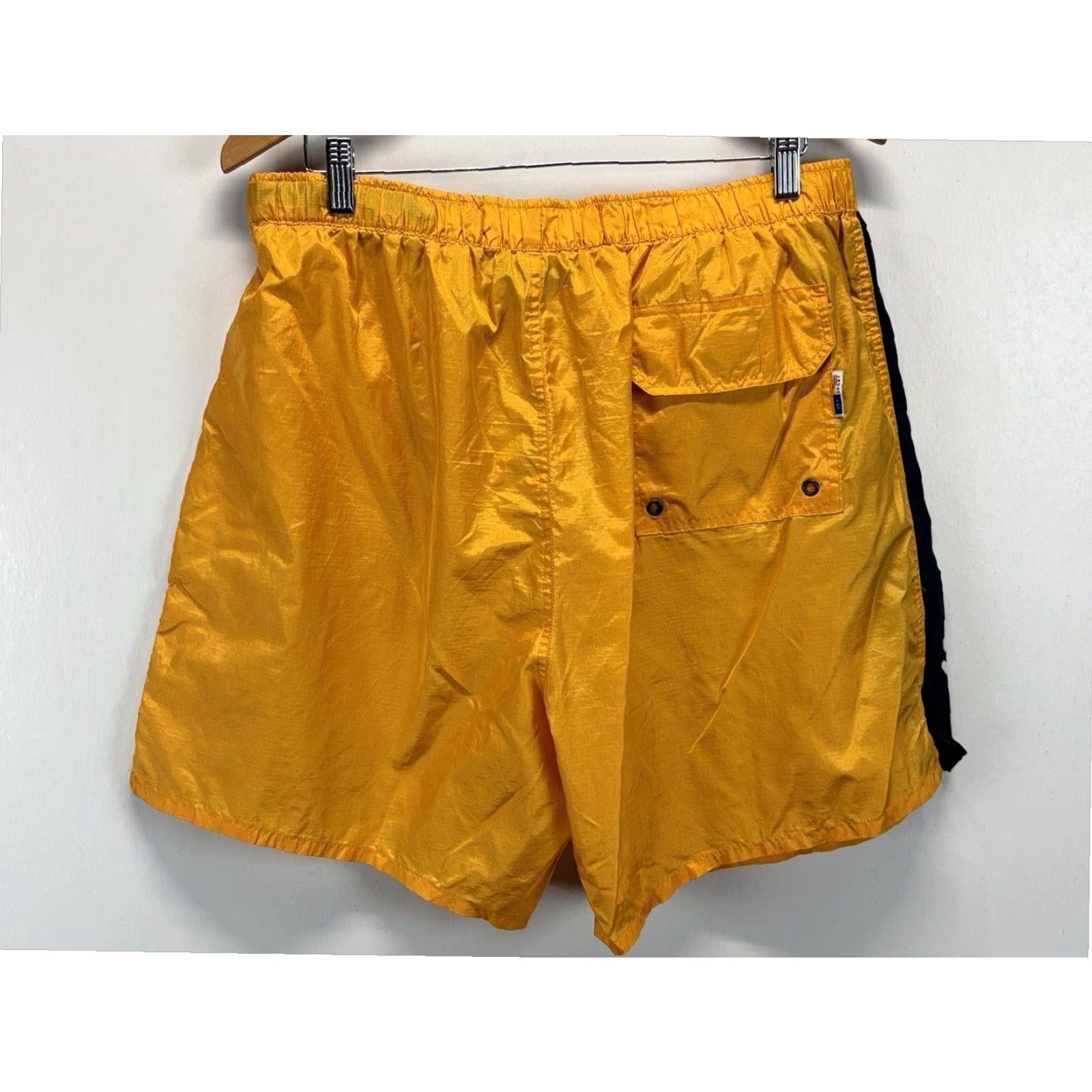 Club Room VINTAGE Club Room Mens Swim Trunks Yellow XLarge 90s Y2K No Lining Bottom Size US 36 / EU 52 - 2 Thumbnail