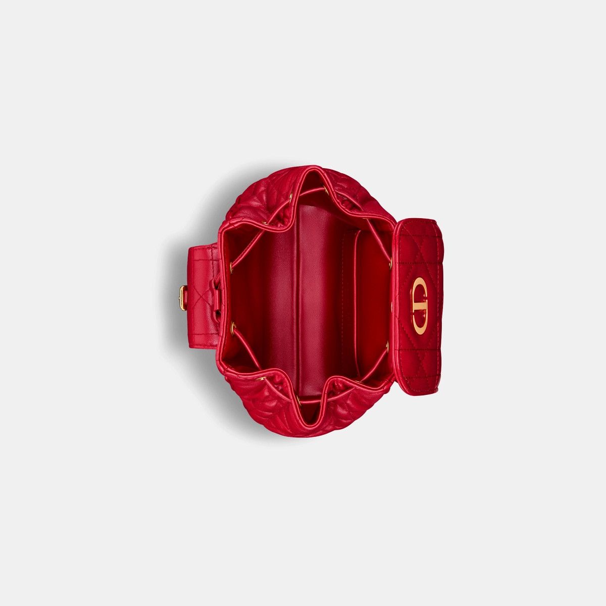 Dior o1bcso1str0226 Size:OS/Small Caro Backpack in Red Size ONE SIZE - 3 Thumbnail