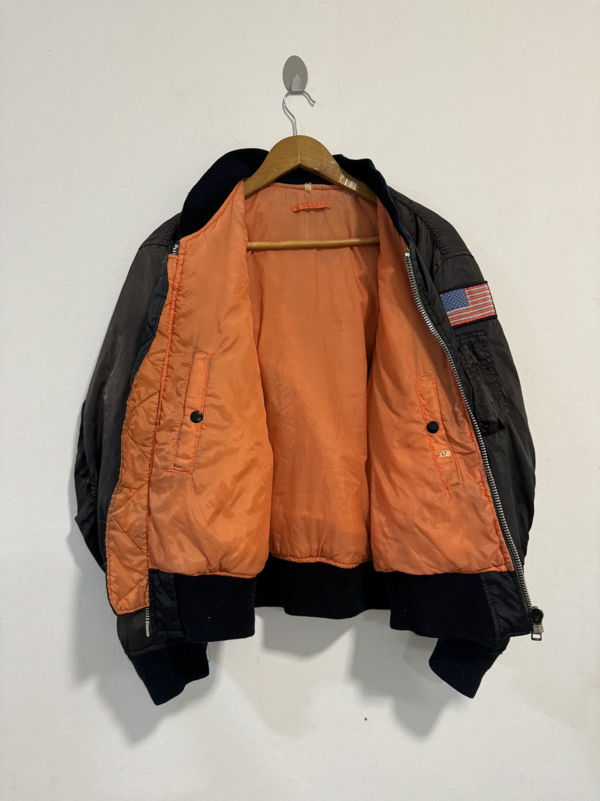 Vintage Vintage Faded Busy Island Military Bomber Jacket Size US M / EU 48-50 / 2 - 7 Thumbnail