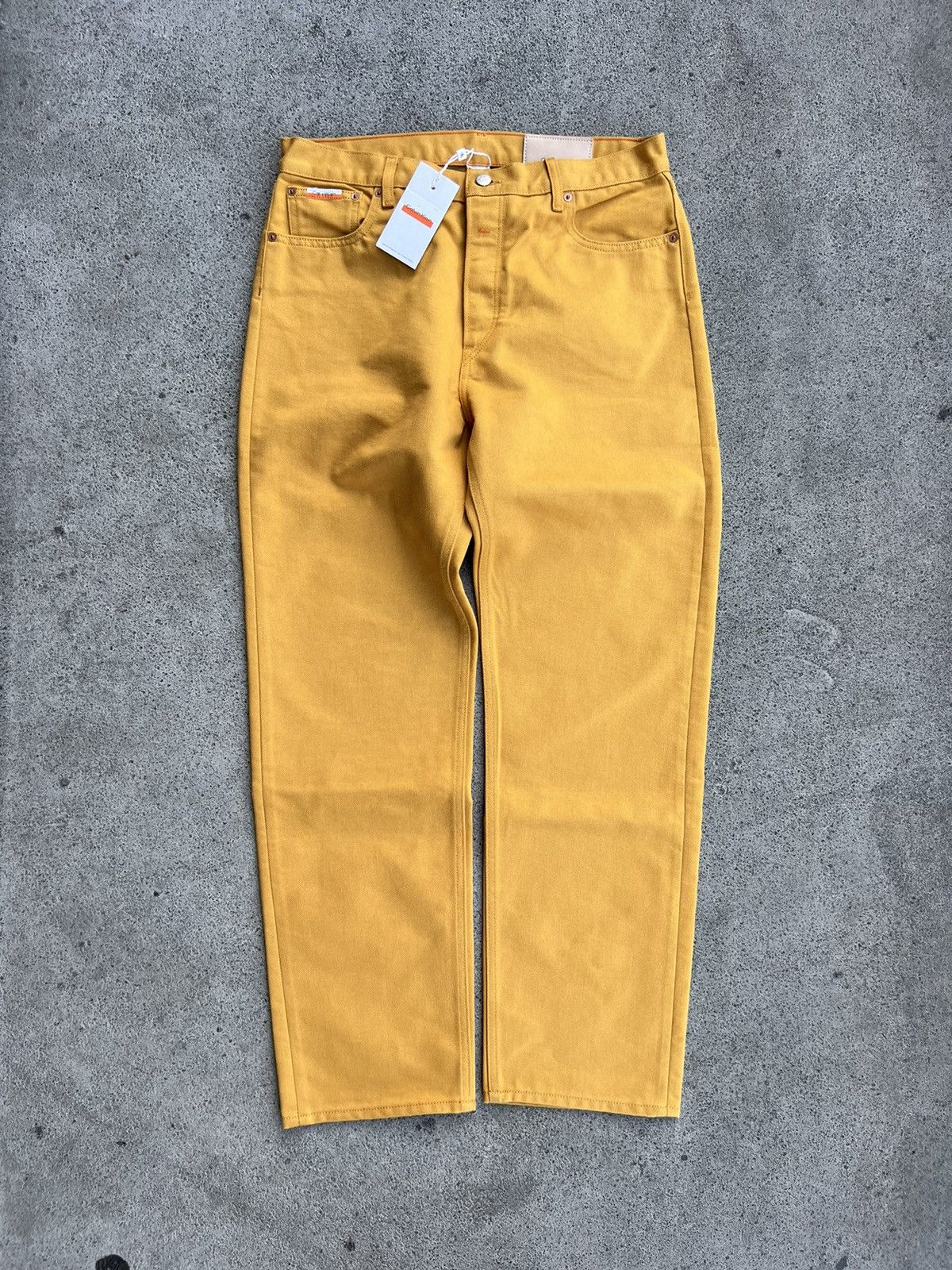 Calvin Klein × Heron Preston Heron Preston Calvin Klein Orange 2.0 Jeans Size US 30 / EU 46 - 1 Thumbnail