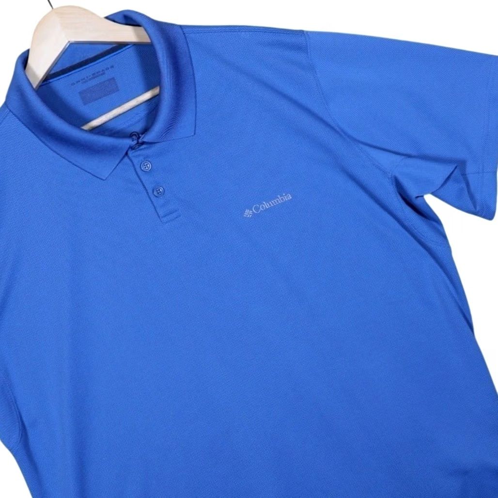 Vintage Columbia Men's Blue Golf Polo Shirt Short Sleeve 2XL Performance Size US XXL / EU 58 / 5 - 2 Thumbnail