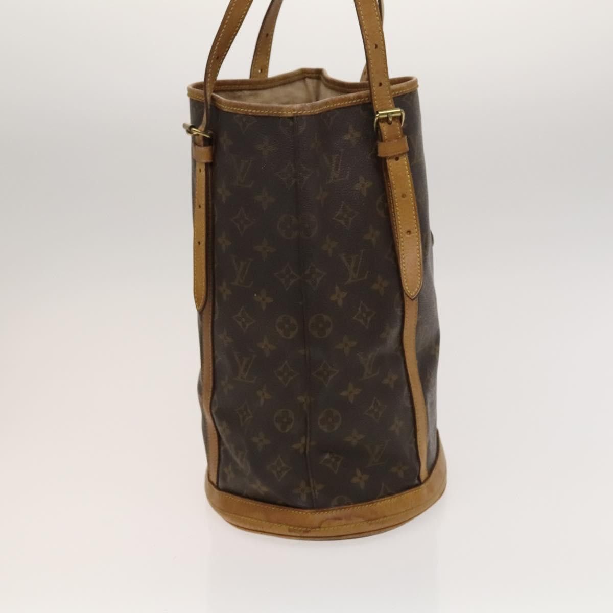 Louis Vuitton LOUIS VUITTON Monogram Bucket GM Shoulder Bag M42236 Size ONE SIZE - 4 Thumbnail