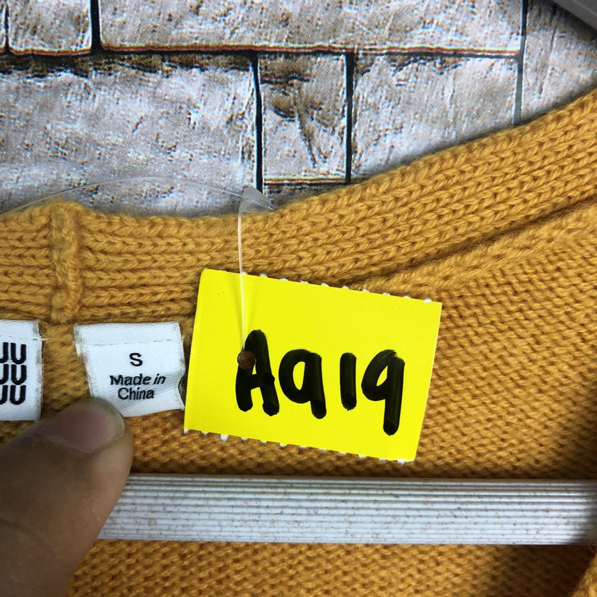 Homespun Knitwear × Undercover × Uniqlo Uniqlo X Undercover Mustard Long Knitwear #A919 Size S / US 4 / IT 40 - 10 Thumbnail
