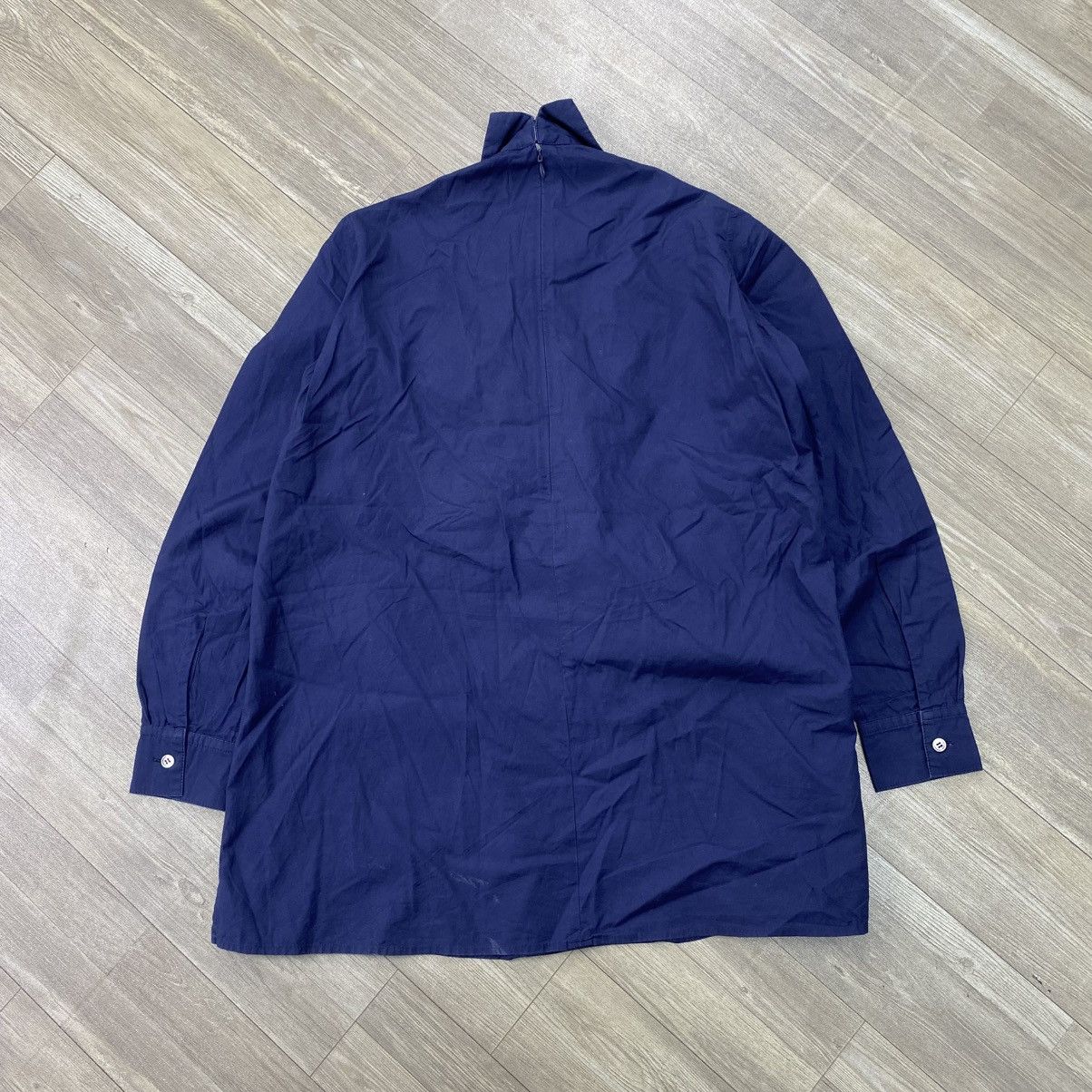 gomme Vintage Gomme Yohji Yamamoto Ruffled Raw-Trim Woven 3D Shirt Size US M / EU 48-50 / 2 - 17 Thumbnail
