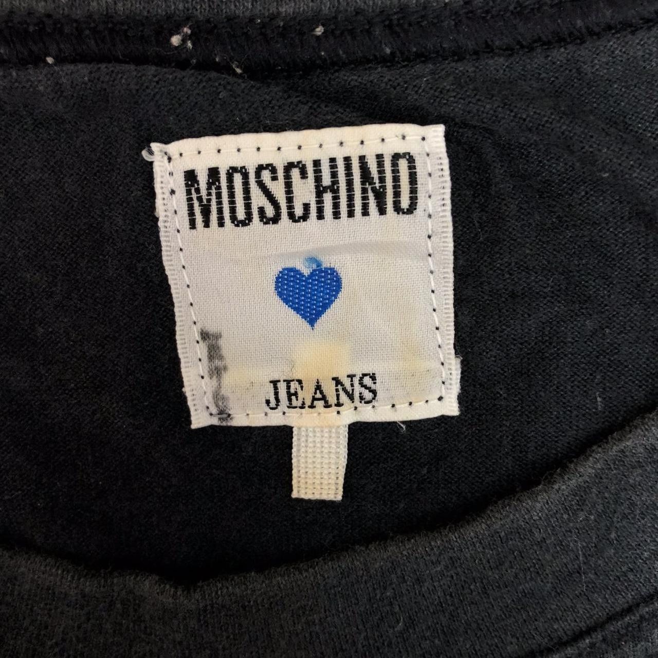 Moschino Vtg MOSCHINO JEANS CAPRICORNO Tee Size M / US 6-8 / IT 42-44 - 3 Thumbnail