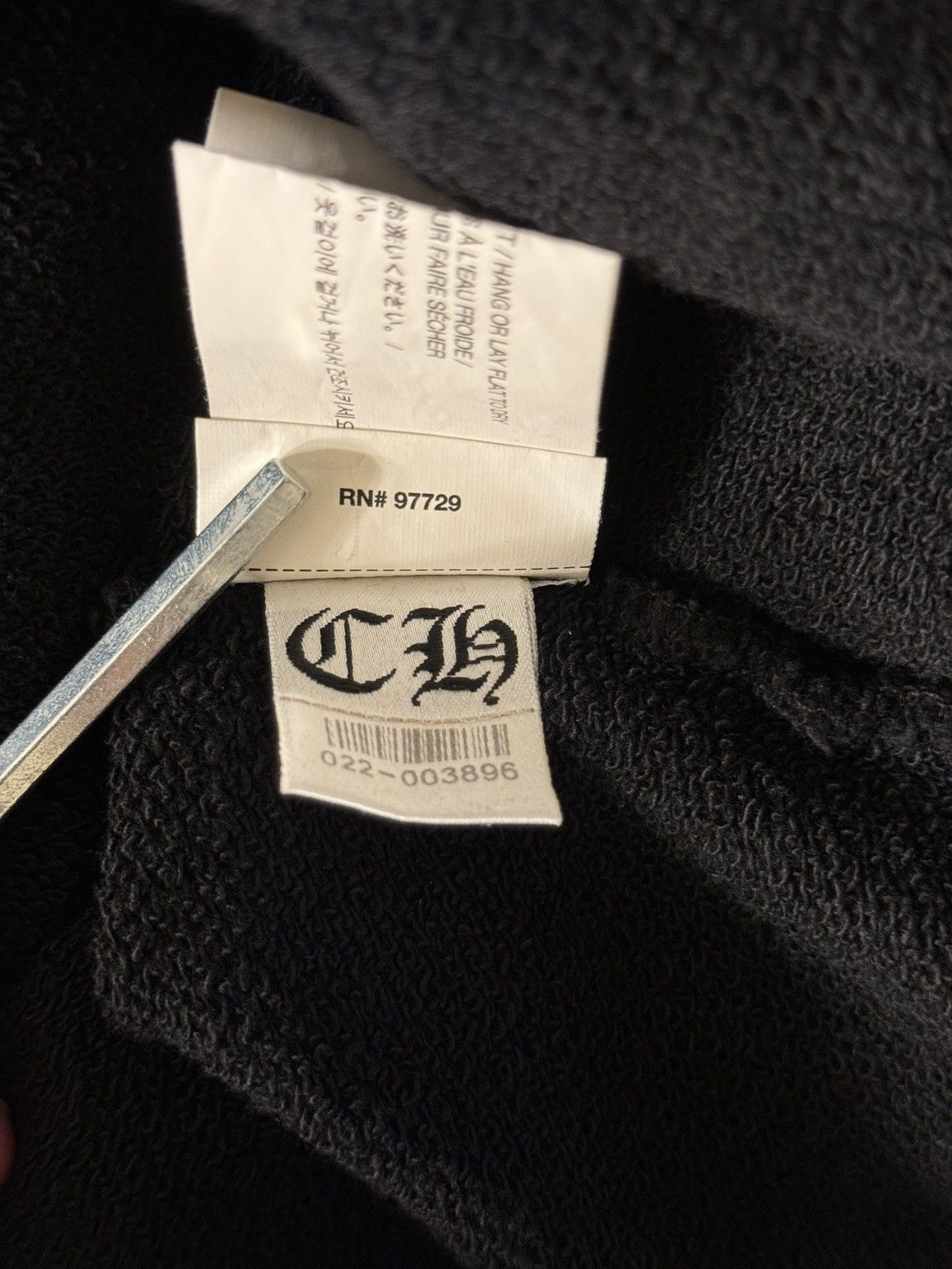 Chrome Hearts RARE Chrome hearts 99 eyes double hooded hoodie Size US S / EU 44-46 / 1 - 10 Thumbnail