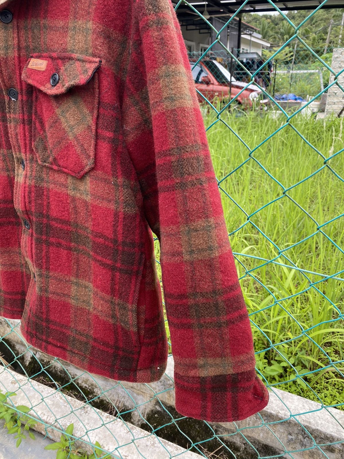 Woolrich Woolen Mills AW Woolrich outdoorwear plaid sherpa wool flannel jacket Size US M / EU 48-50 / 2 - 5 Thumbnail