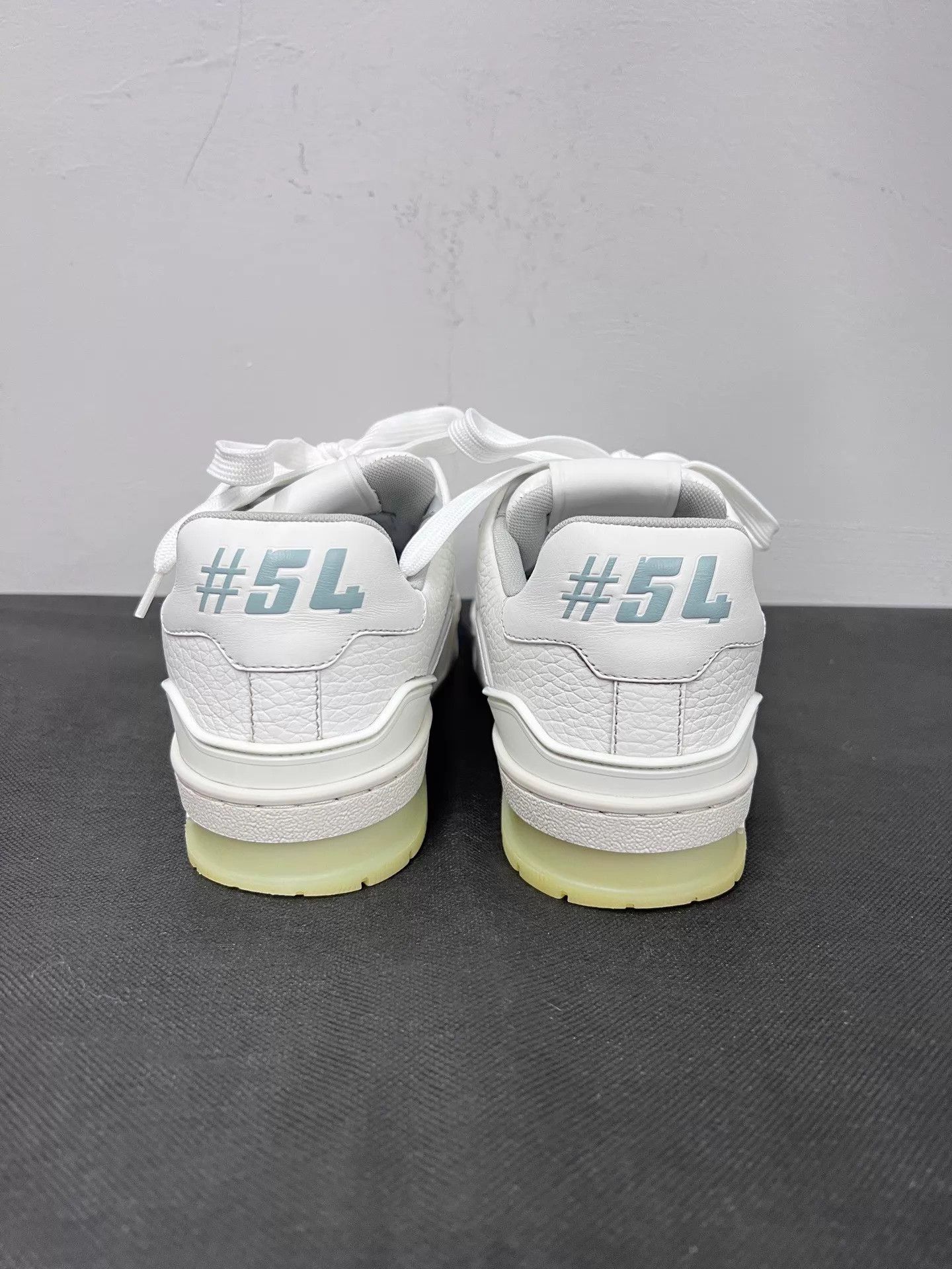 Louis Vuitton LV Trainer White Cement Sneaker 36.5 Size US 6 / IT 36 - 3 Thumbnail