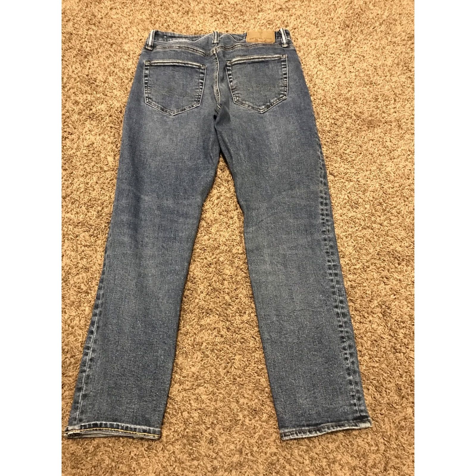 American Eagle Outfitters American Eagle Outfitters Jeans Mens 30x30 Cotton Blue Denim Straight Regular Pockets 30 Inseam 30 Size US 30 / EU 46 - 5 Thumbnail