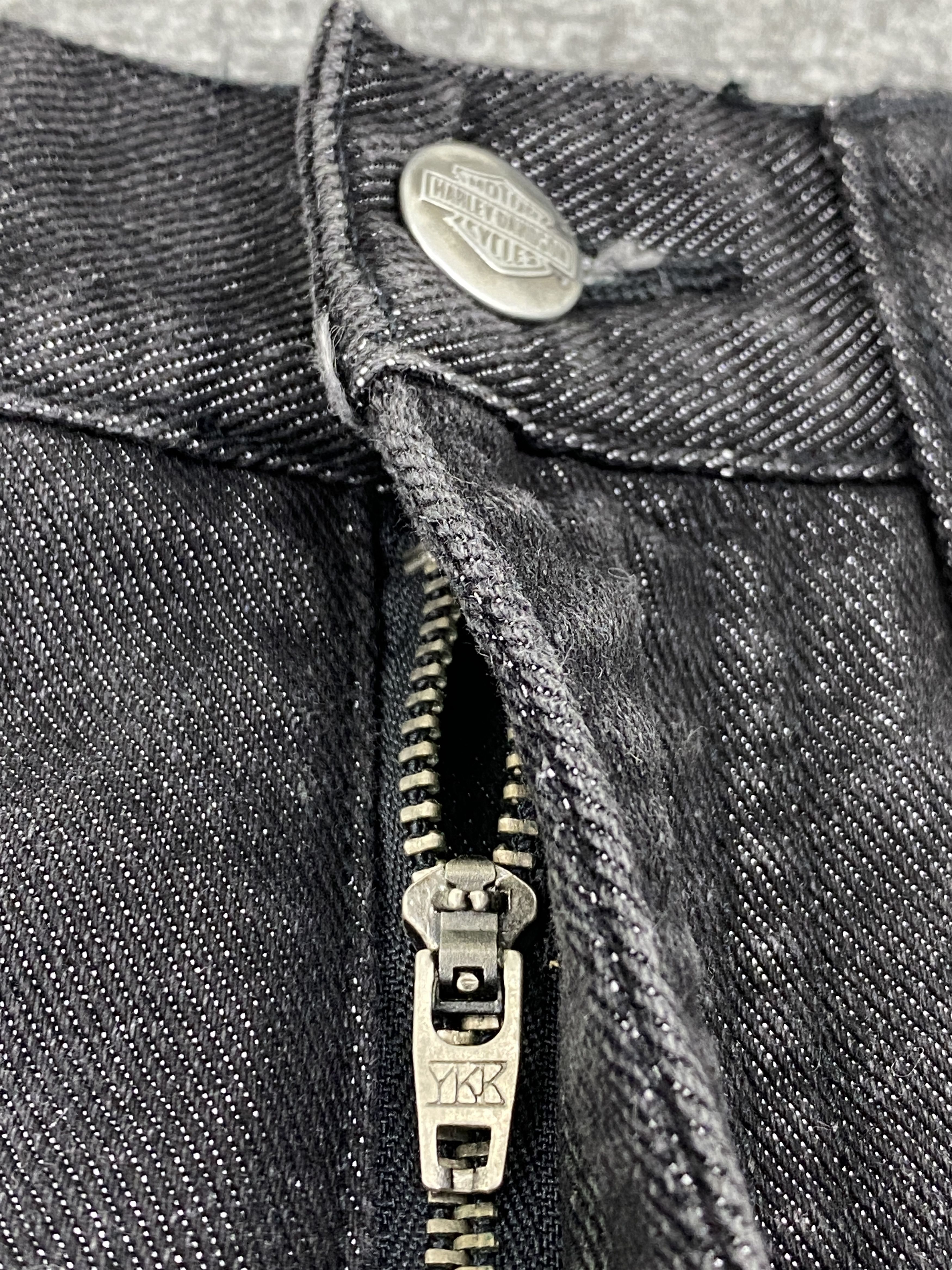 Harley Davidson Vintage Harley Davidson Black Denim jeans DP2738 Size US 32 / EU 48 - 11 Thumbnail