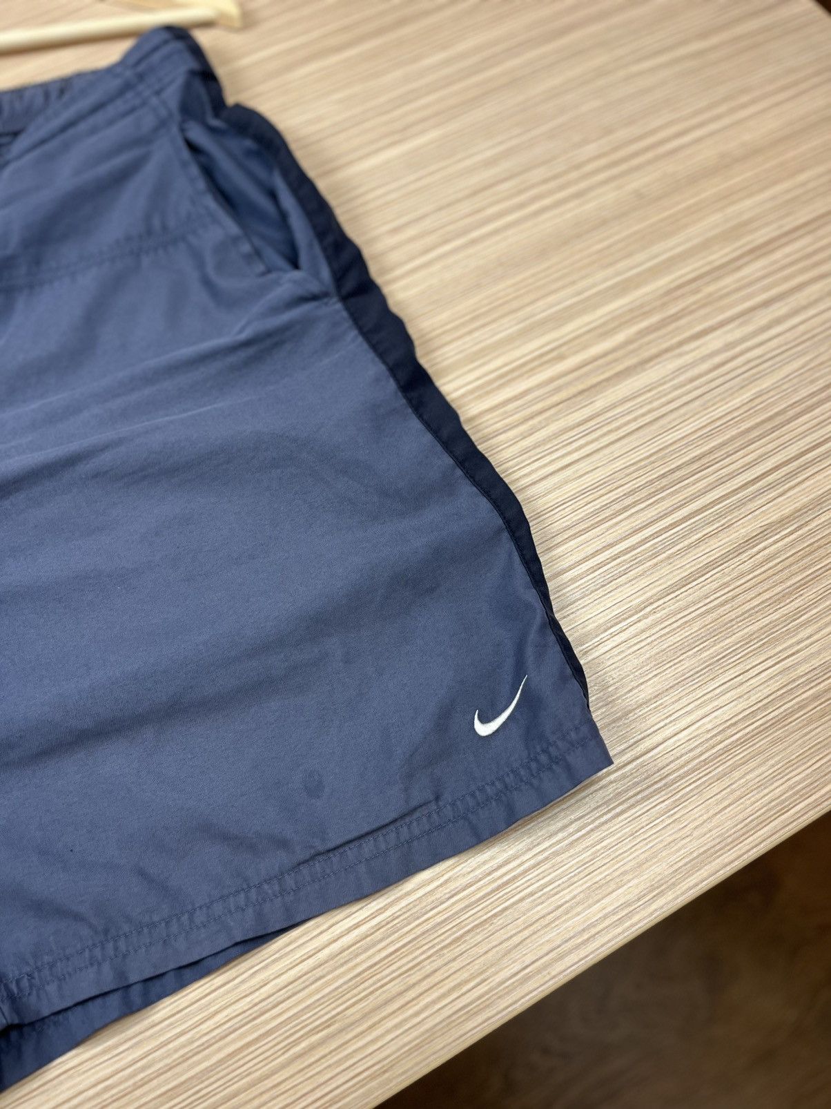 Nike × Nike ACG × Vintage Vintage Nike Navy Shorts Drill Drip Y2K ACG TN Tech Size L Size US 34 / EU 50 - 2 Thumbnail