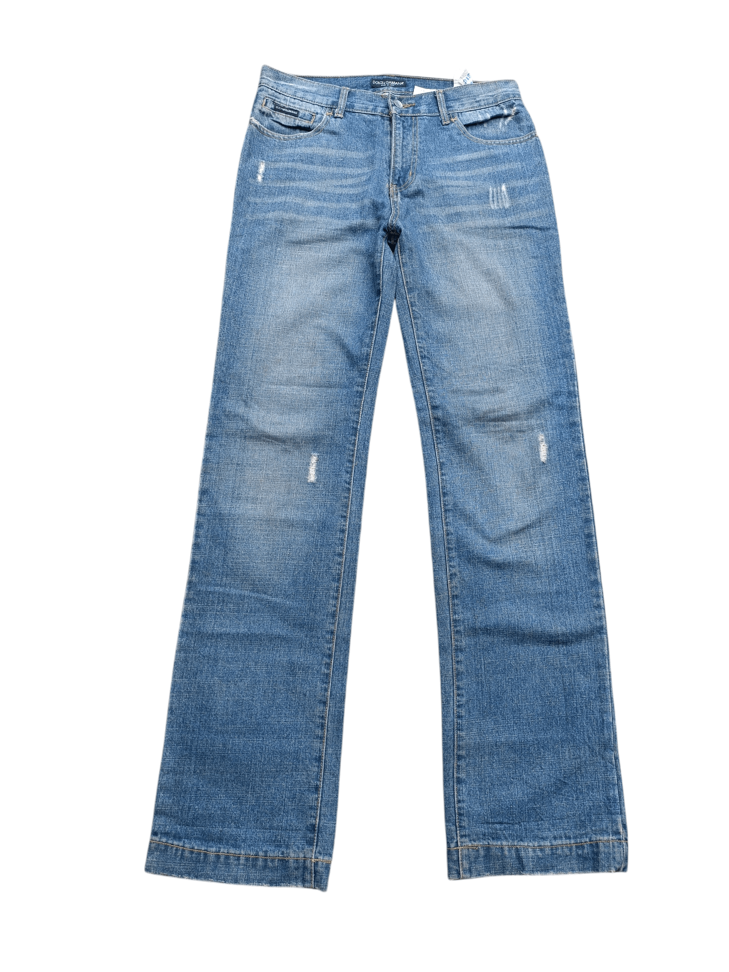 Dolce & Gabbana Dolce & Gabbana Distressed Denim Pants Size US 32 / EU 48 - 1 Thumbnail