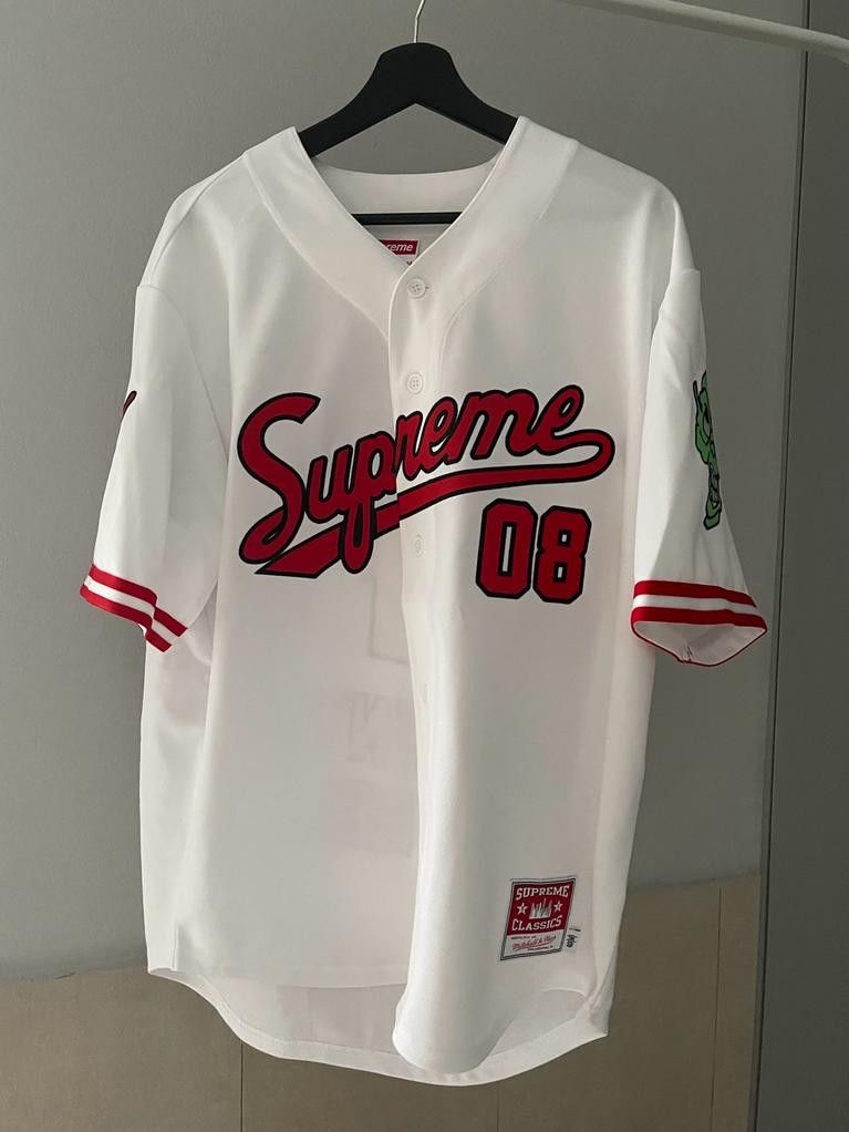 Supreme Supreme x Mitchell & Ness Downtown Hell Baseball Jersey