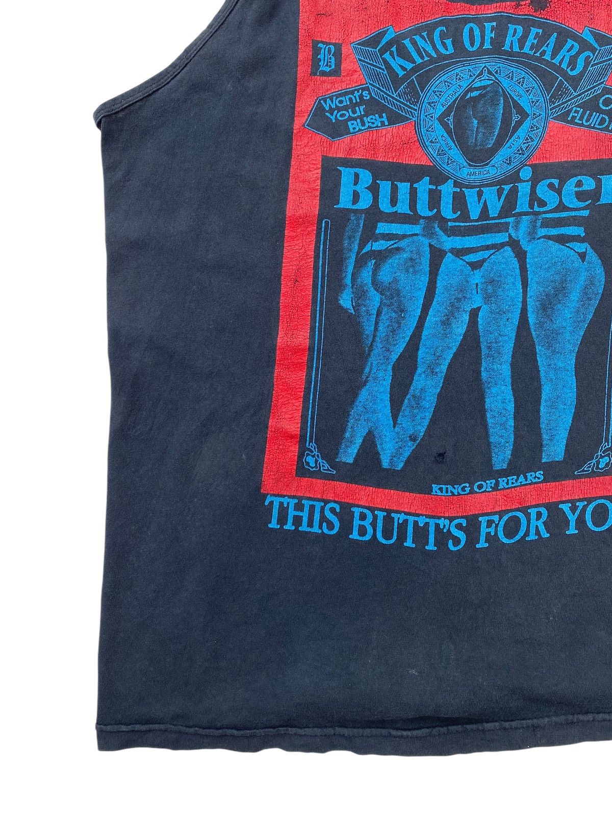 Vintage Vtg Buttwiser King Of Rear Size US M / EU 48-50 / 2 - 3 Thumbnail