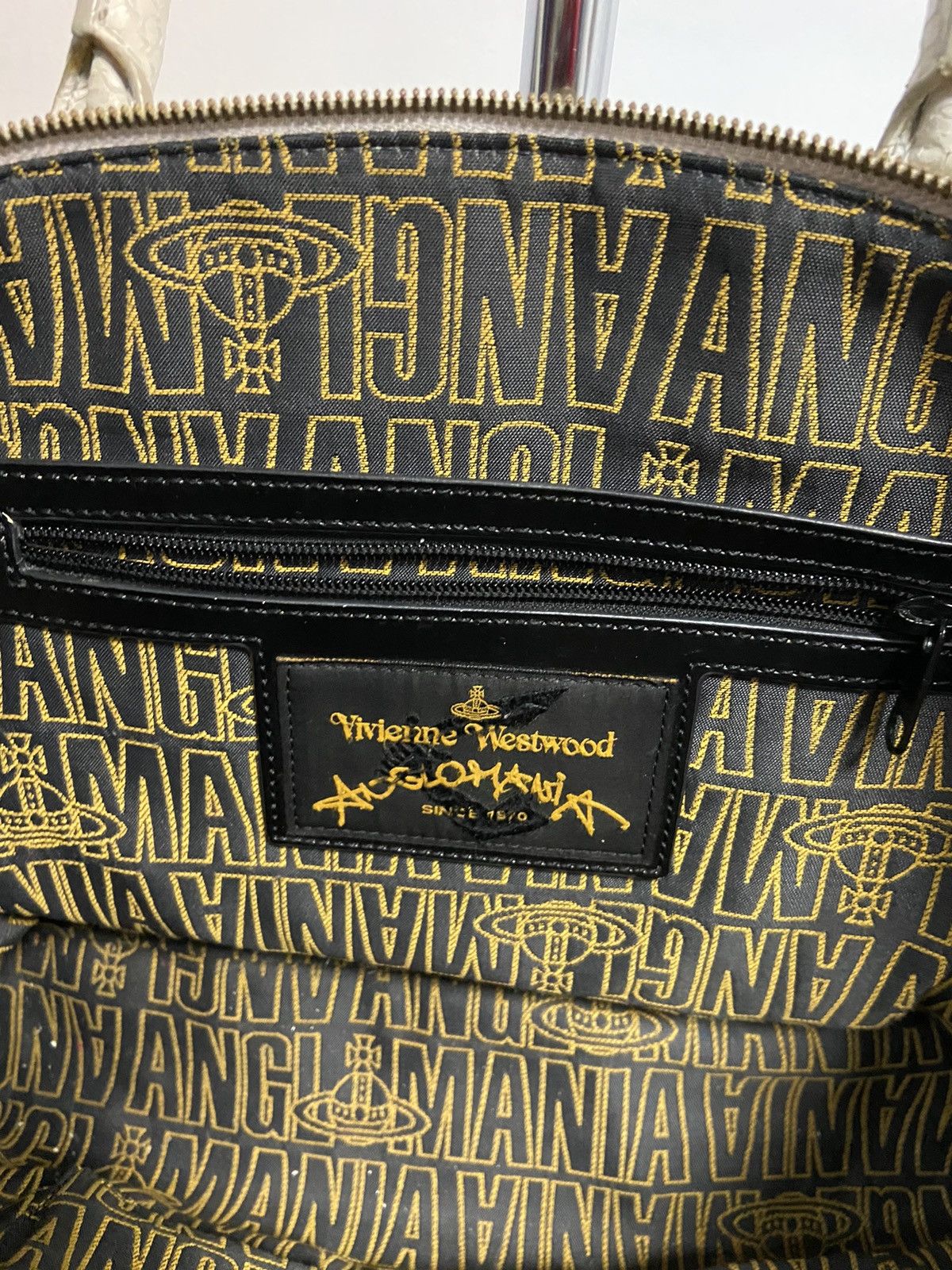 Vintage × Vivienne Westwood Vivienne Westwood python 🐍 big Logo Vintage Bag Luxury Size ONE SIZE - 7 Thumbnail