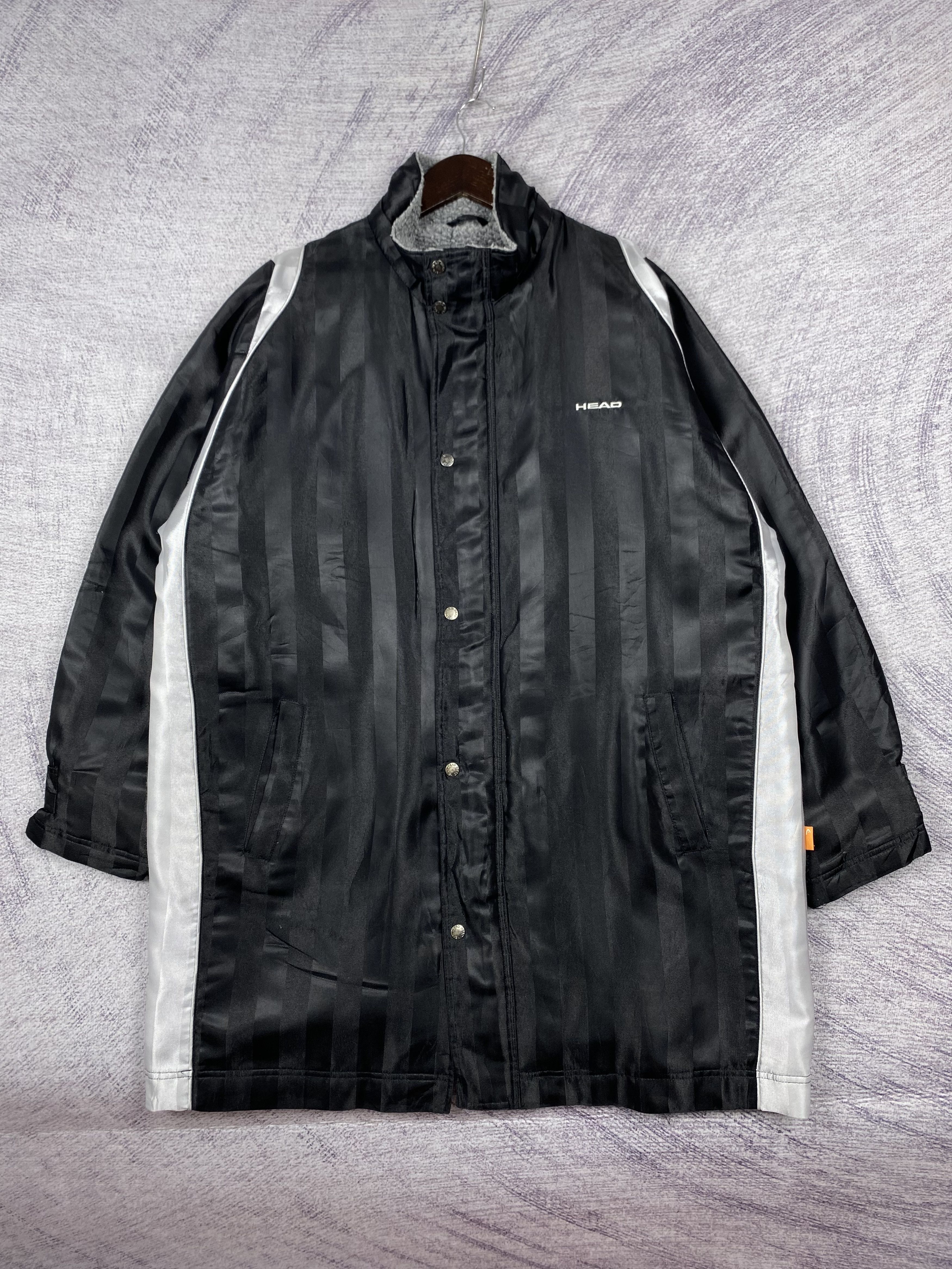 Japanese Brand Vintage Head Sherpa Lining Zip Up Jacket Size US L / EU 52-54 / 3 - 1 Thumbnail