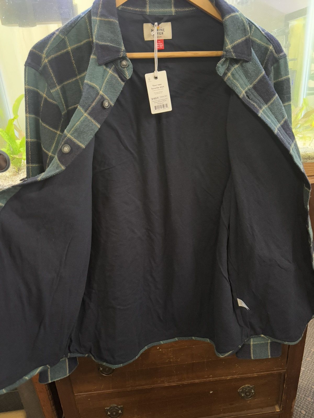 Marine Layer Brand New with tags Marine Layer Flannel button up jacket Size US M / EU 48-50 / 2 - 4 Thumbnail