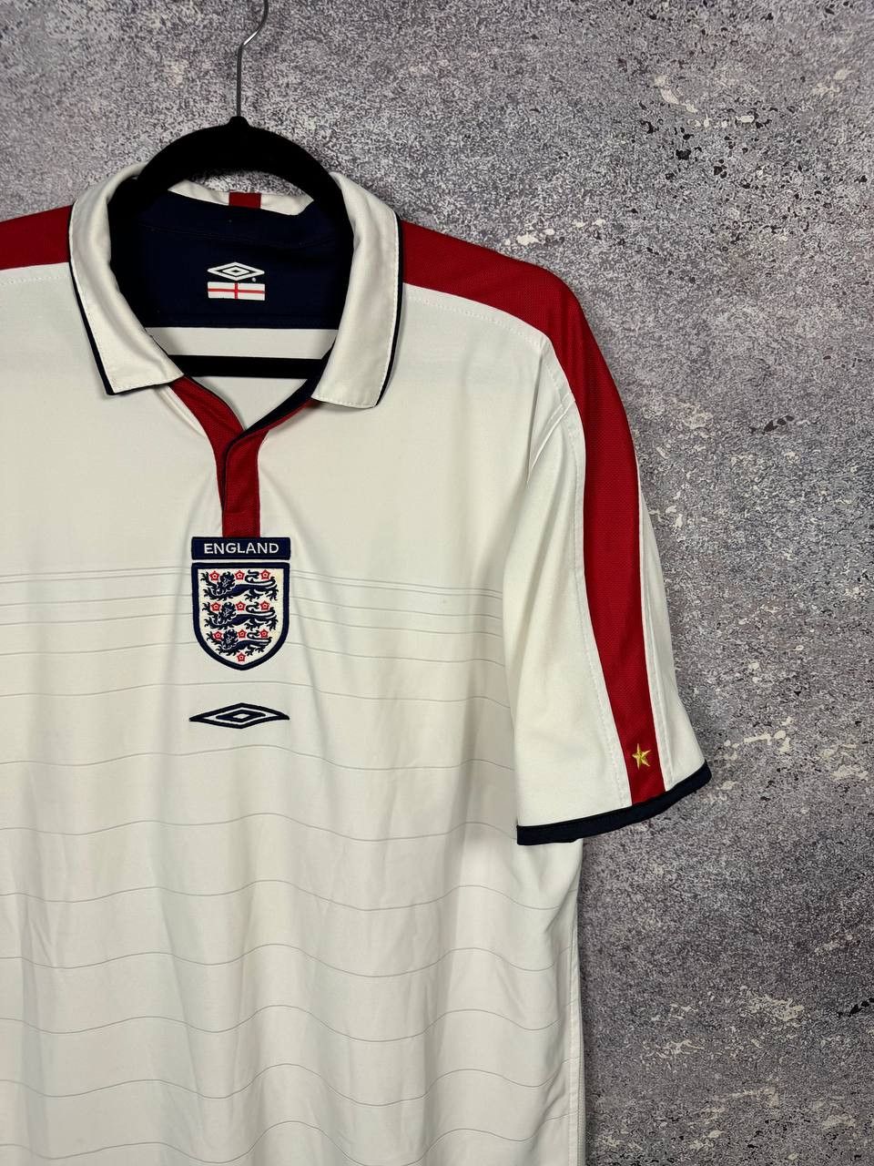 Umbro England National Team 2003 Umbro Soccer Jersey Large Size US L / EU 52-54 / 3 - 2 Thumbnail