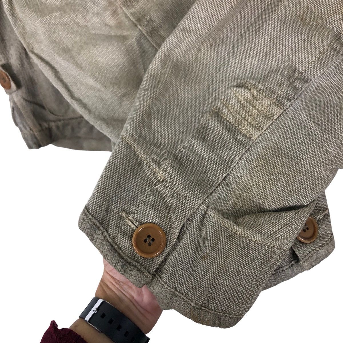 Japanese Brand 🔥90’s VINTGE BOMBER JACKET RRNA ISSEY MIYAKE MILITARY STYLE Size US M / EU 48-50 / 2 - 9 Thumbnail