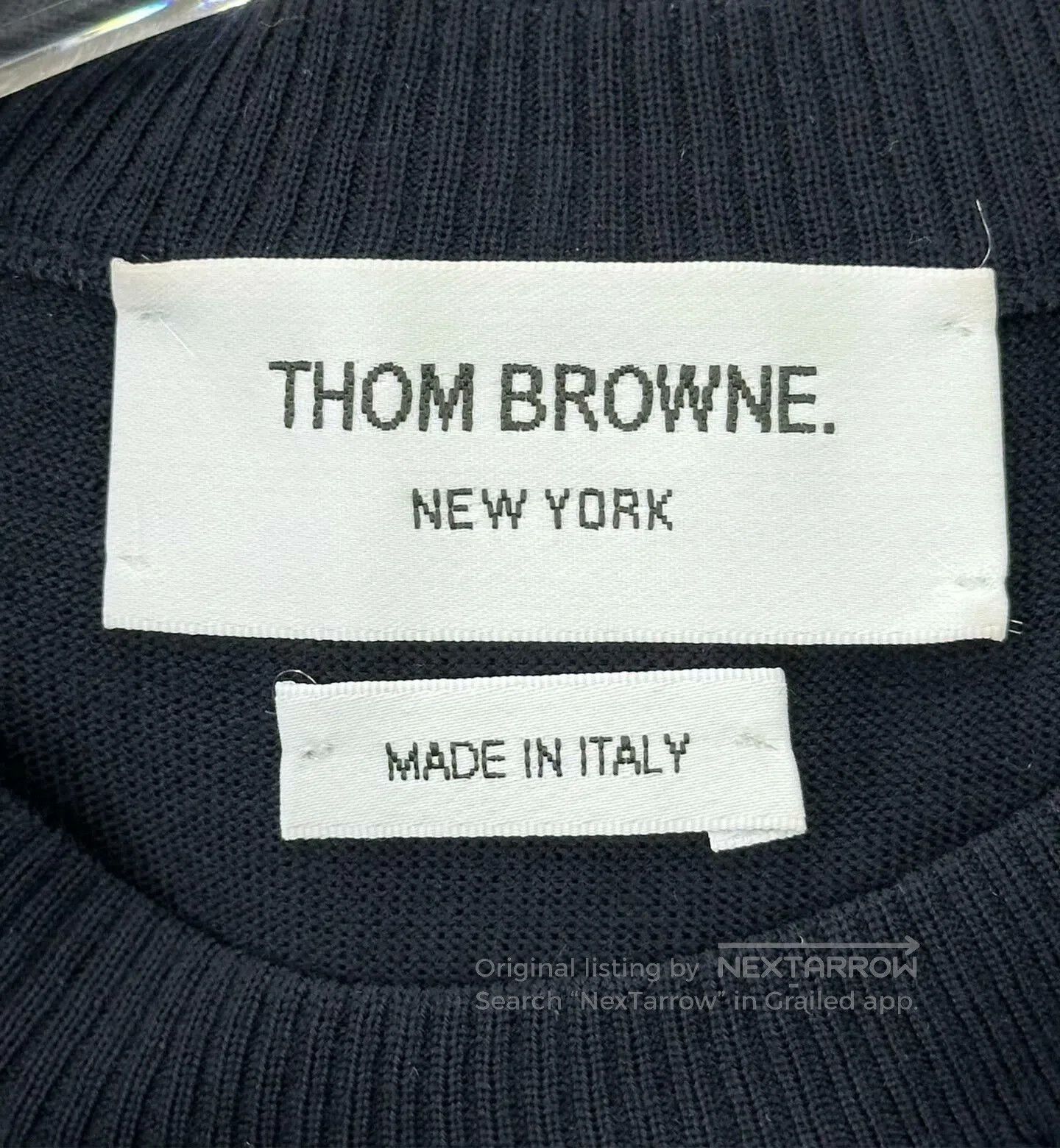 Thom Browne Thom Browne Classic Wool Knitted Sweater. Size US M / EU 48-50 / 2 - 3 Thumbnail